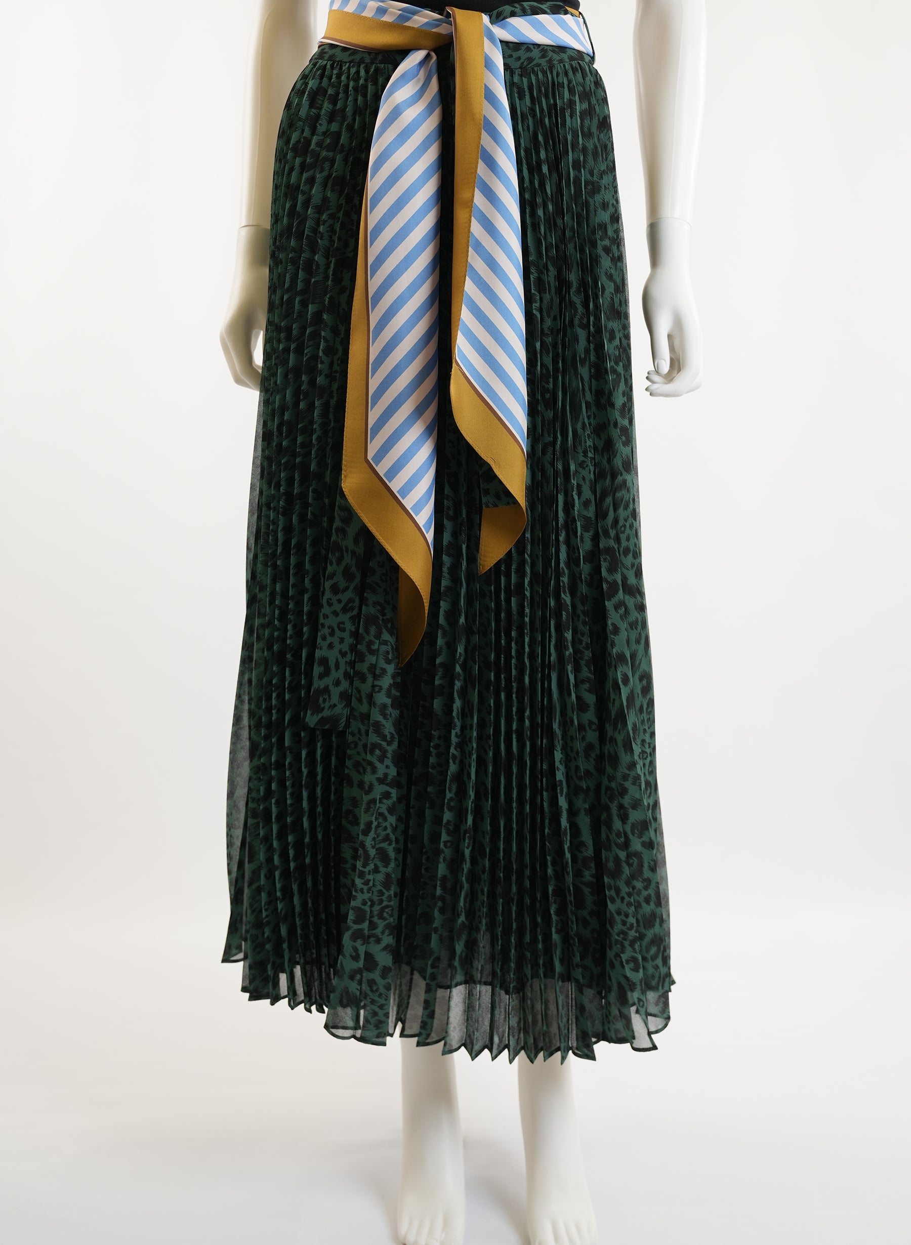 Jupe midi imprimée léopard Zimmermann