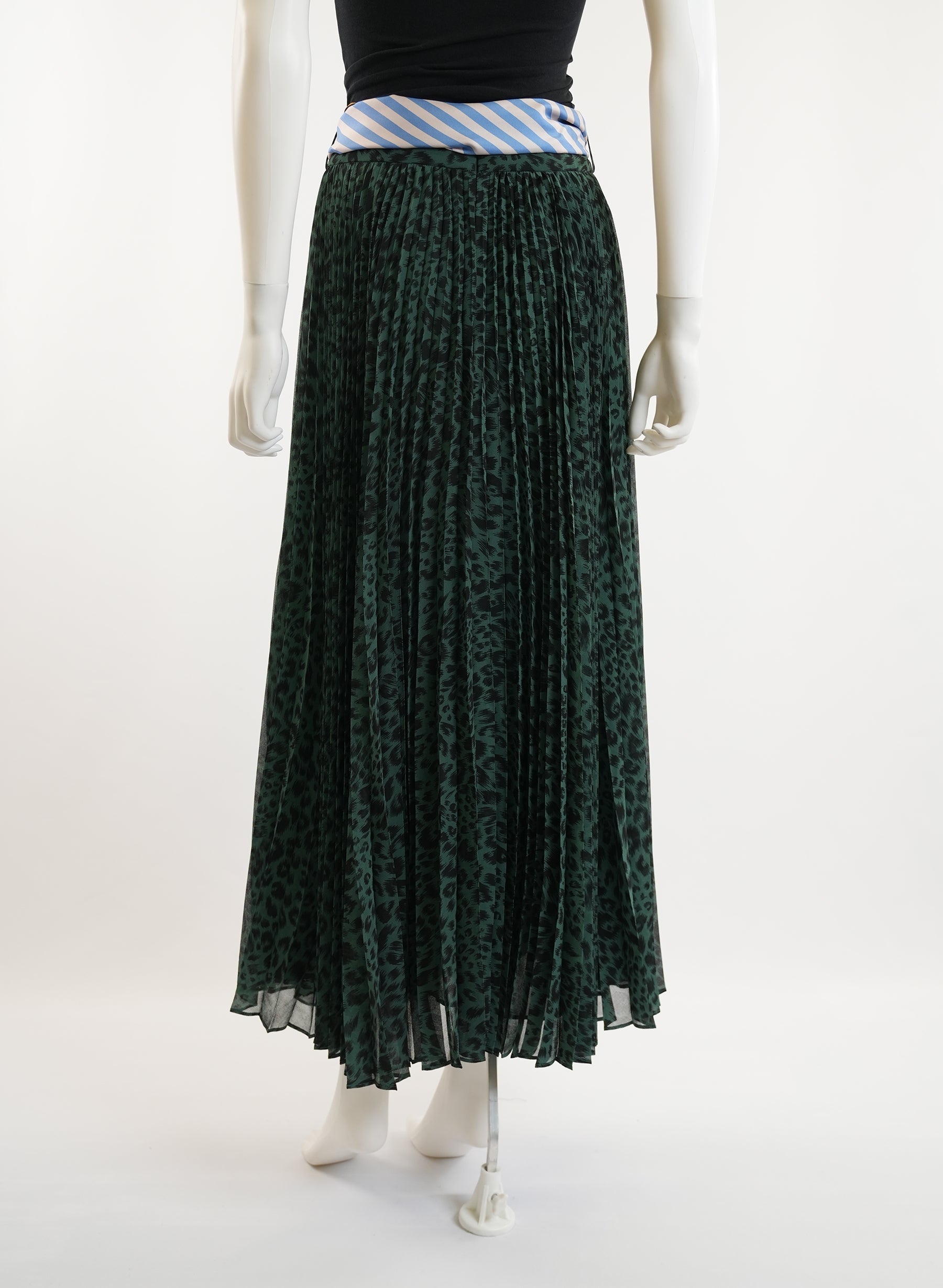 Jupe midi imprimée léopard Zimmermann