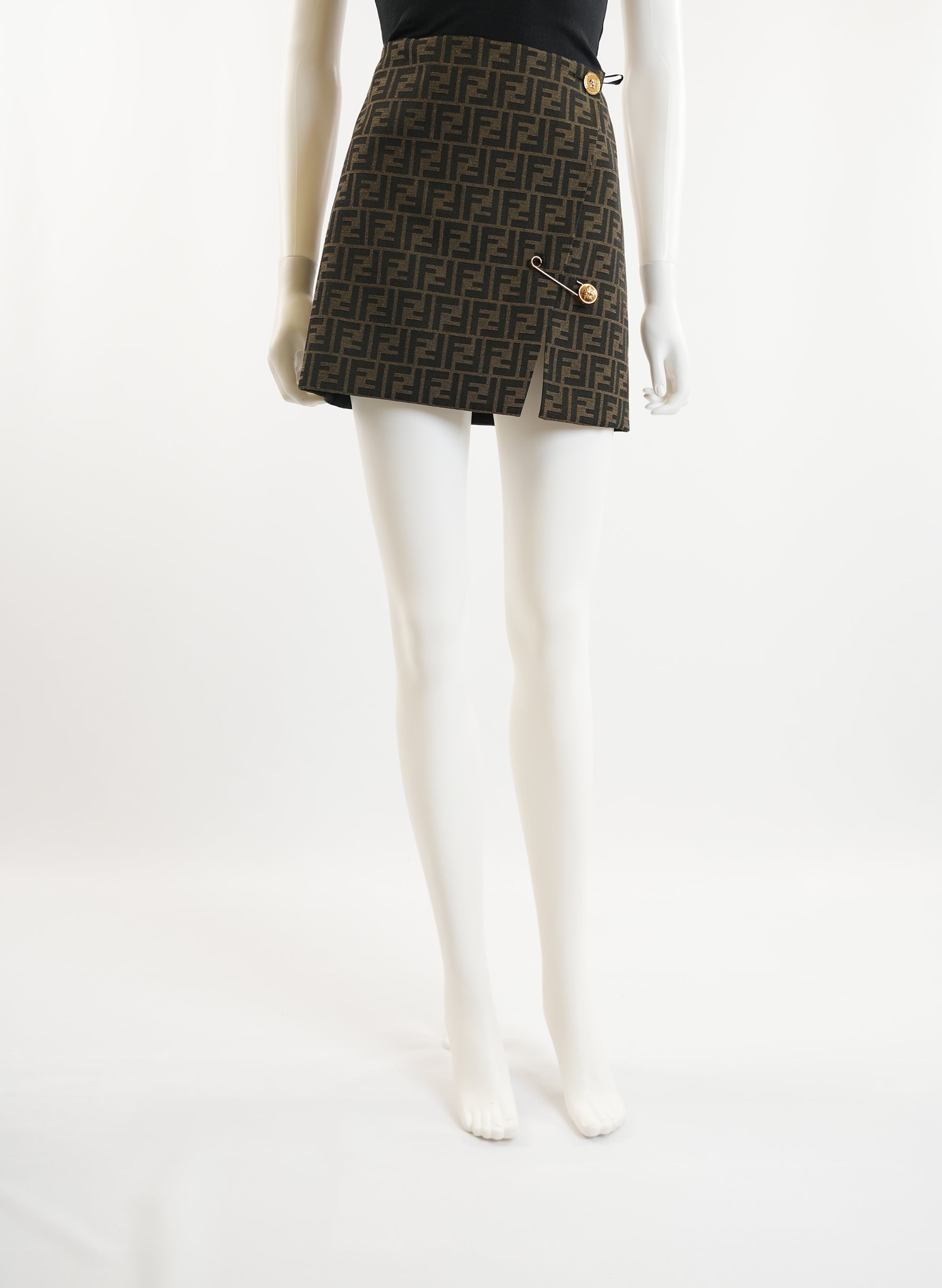 Mini-jupe Fendi x Versace