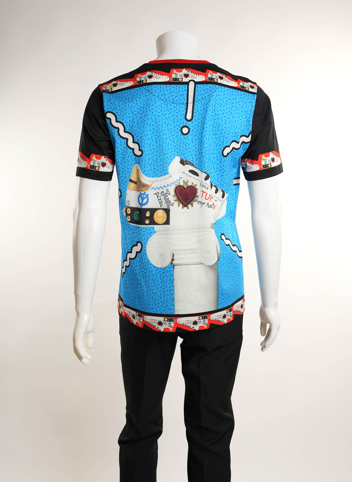 T-shirt en coton multicolore Dolce & Gabbana