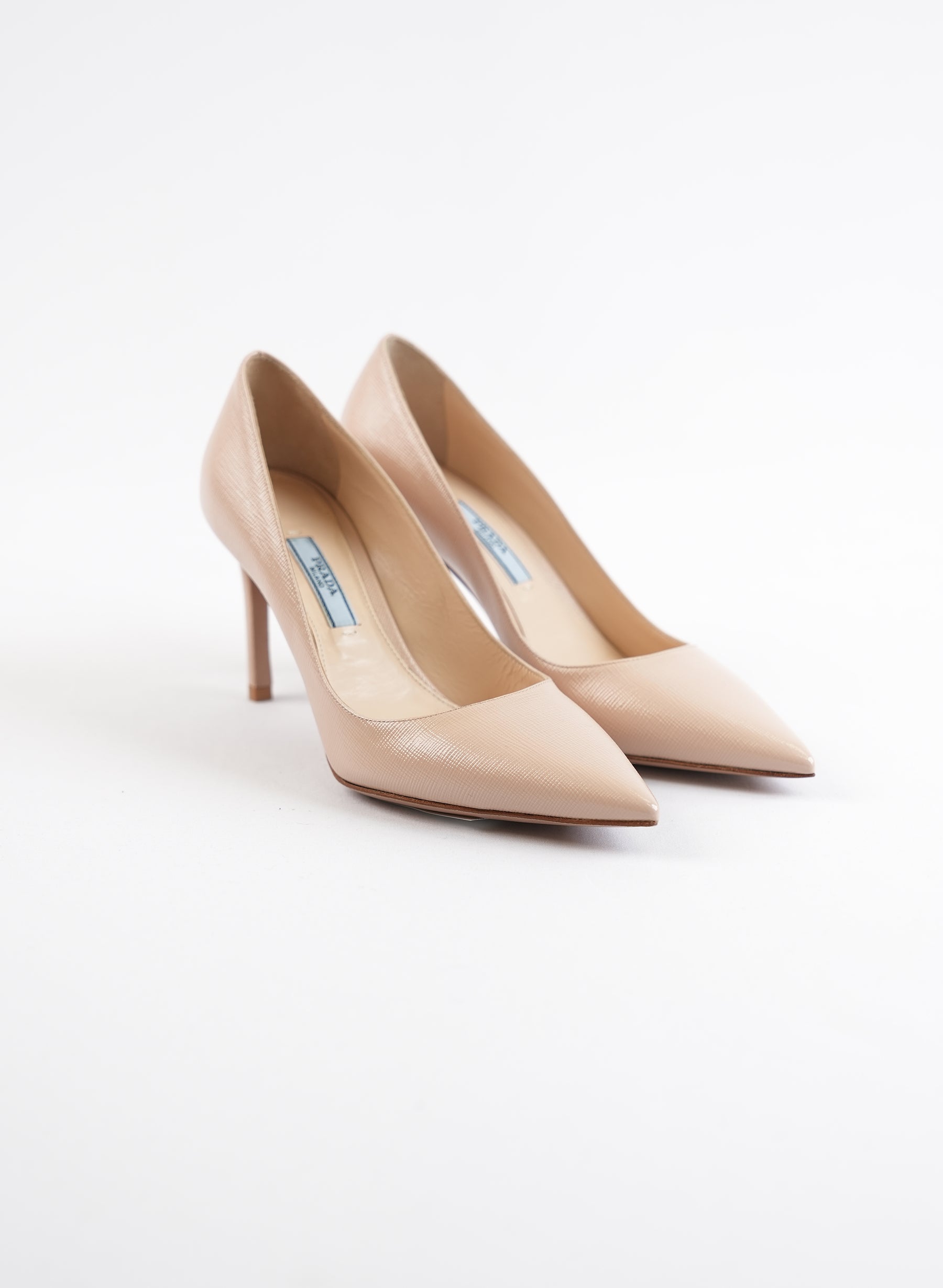 Escarpins Prada Saffiano vernis