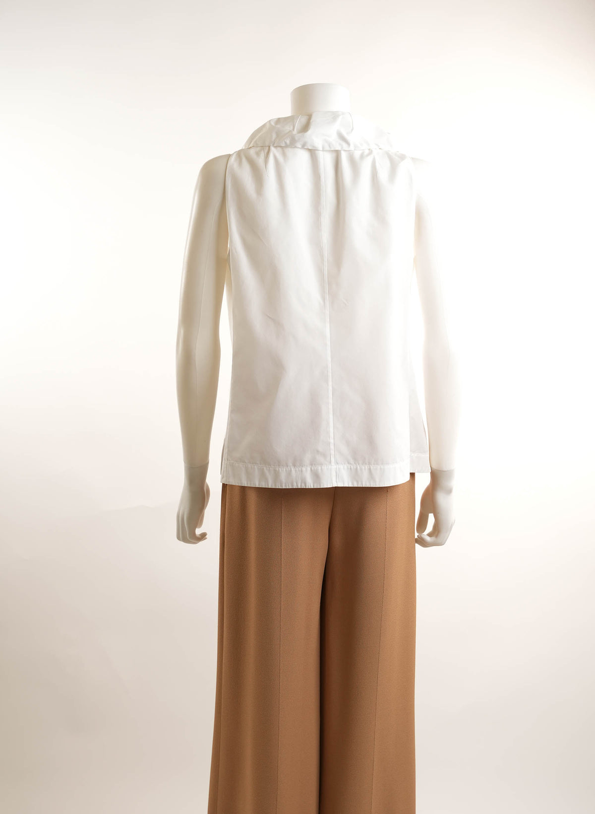 Chemise en coton blanc Akris Punto