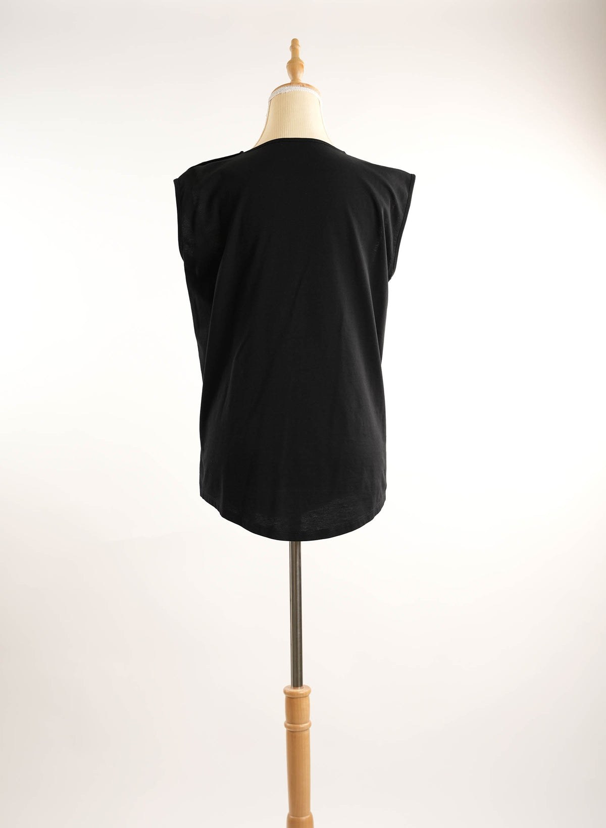 Débardeur Balmain en coton noir