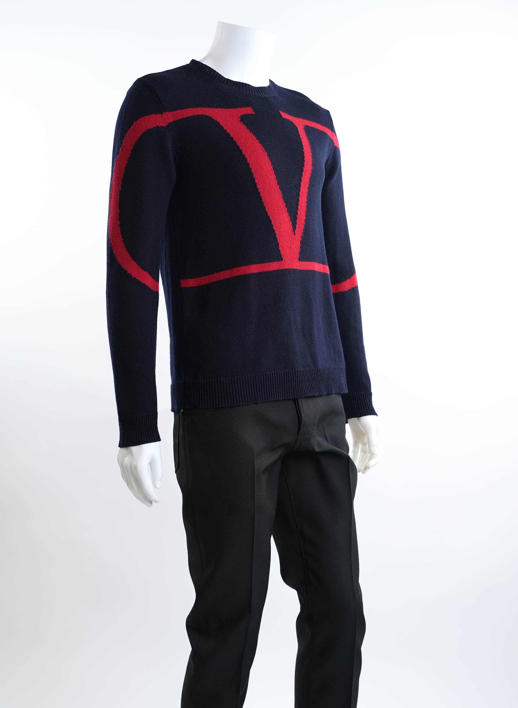 Valentino Garavani pull en cachemire avec logo V