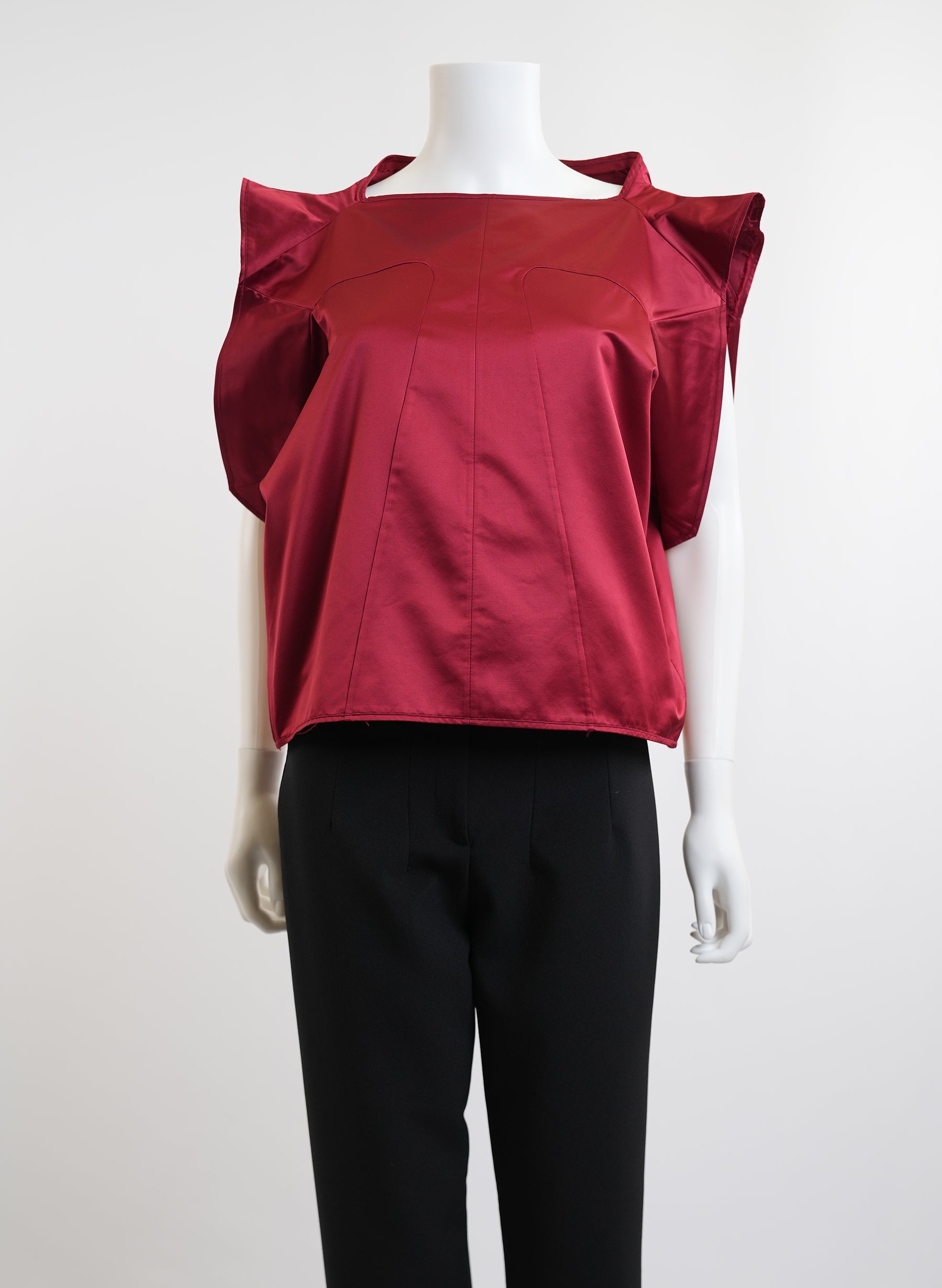 Chemisier rouge Yves Saint Laurent