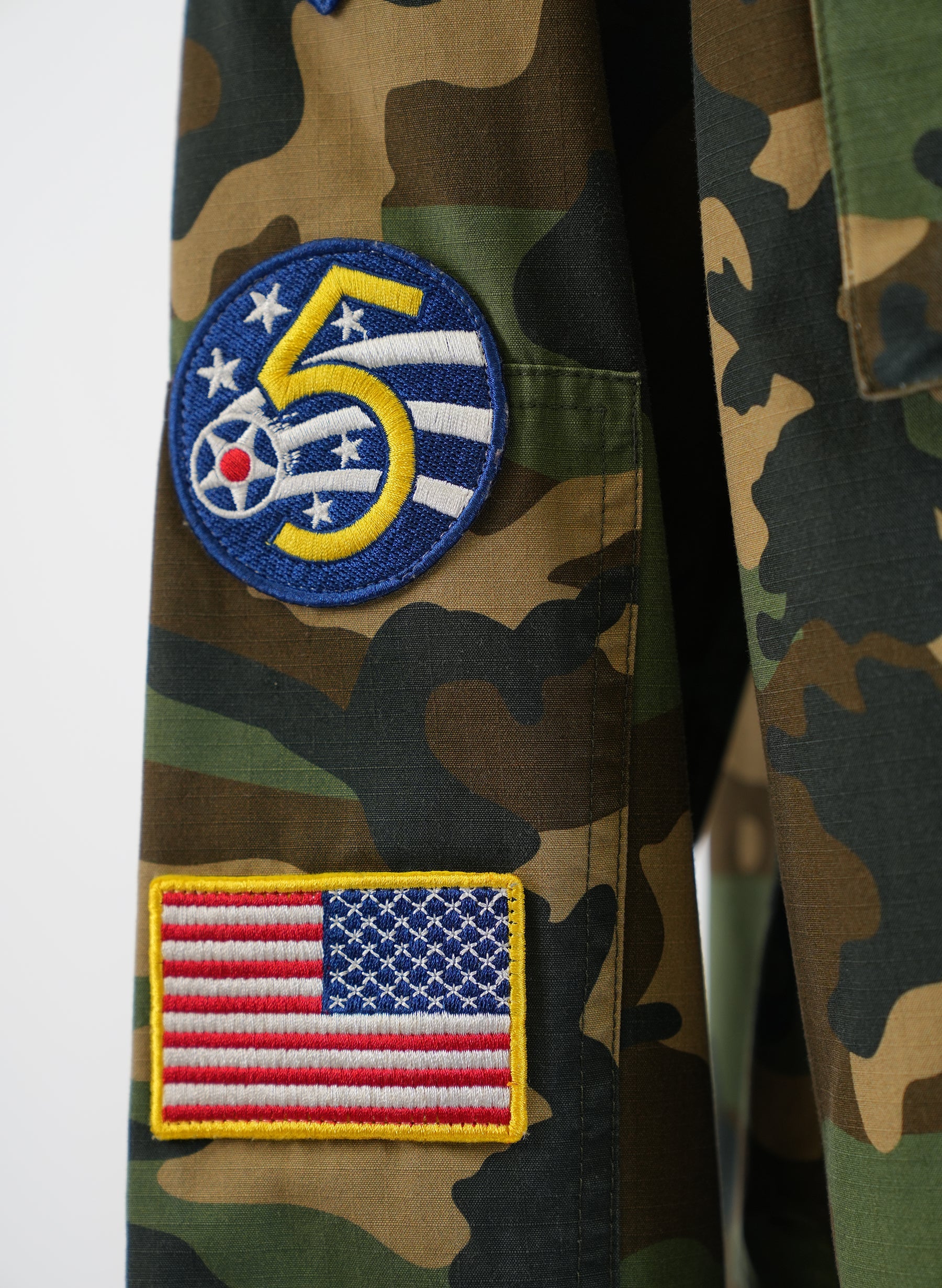 Veste de terrain camouflage blanc cassé