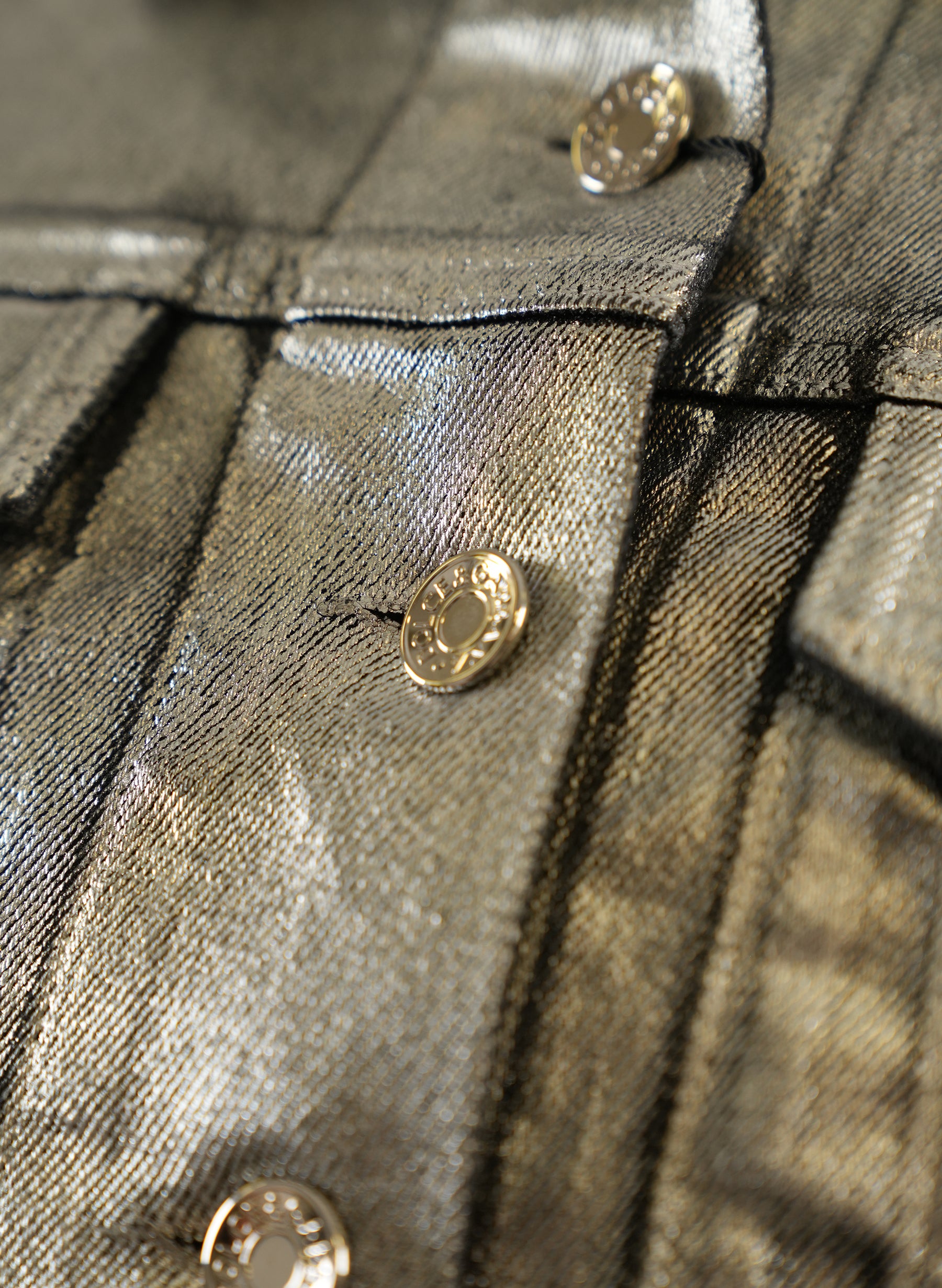 Veste en jean métallisée Dolce & Gabbana