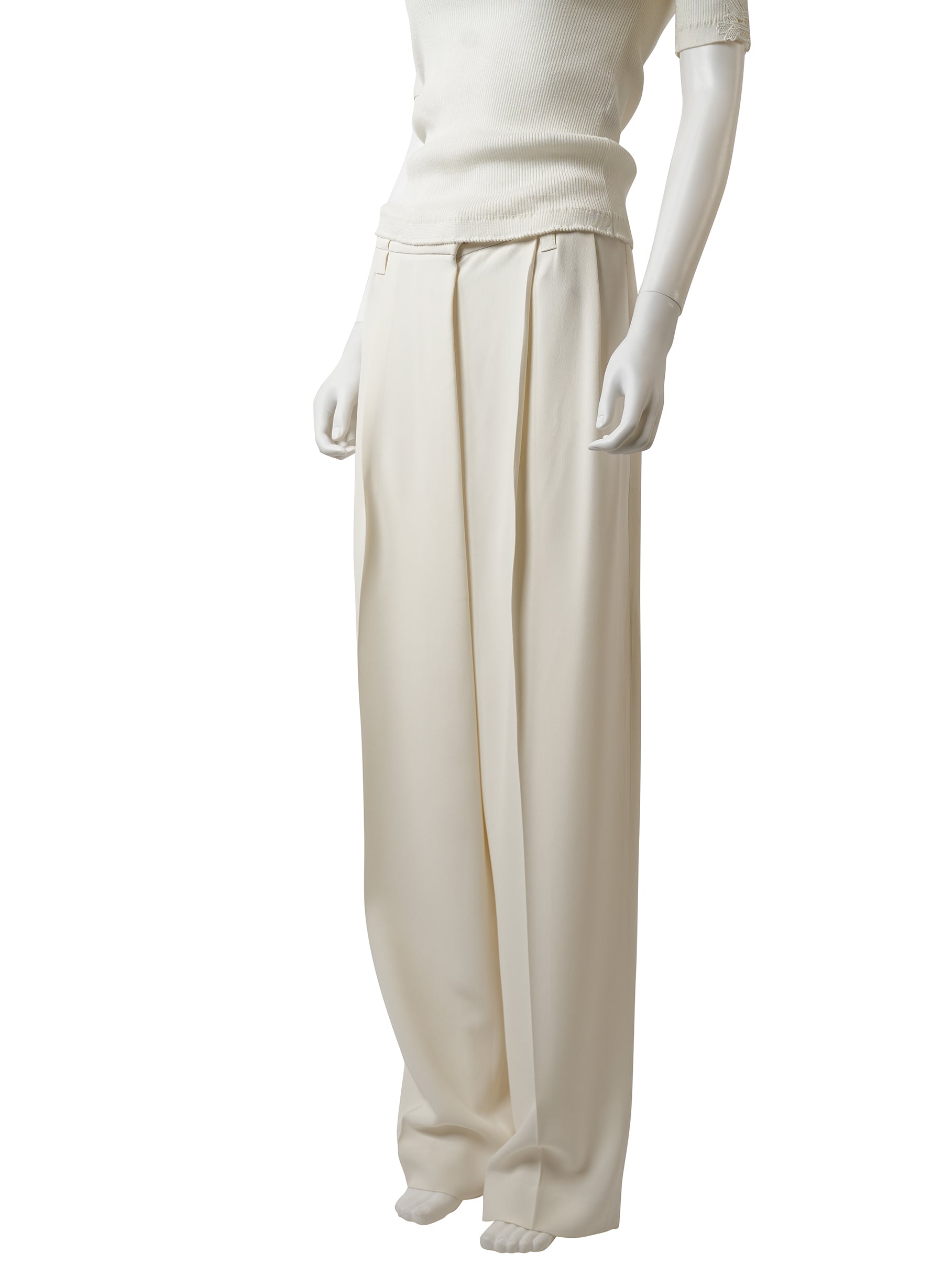 Pantalon en mélange de soie Brunello Cucinelli