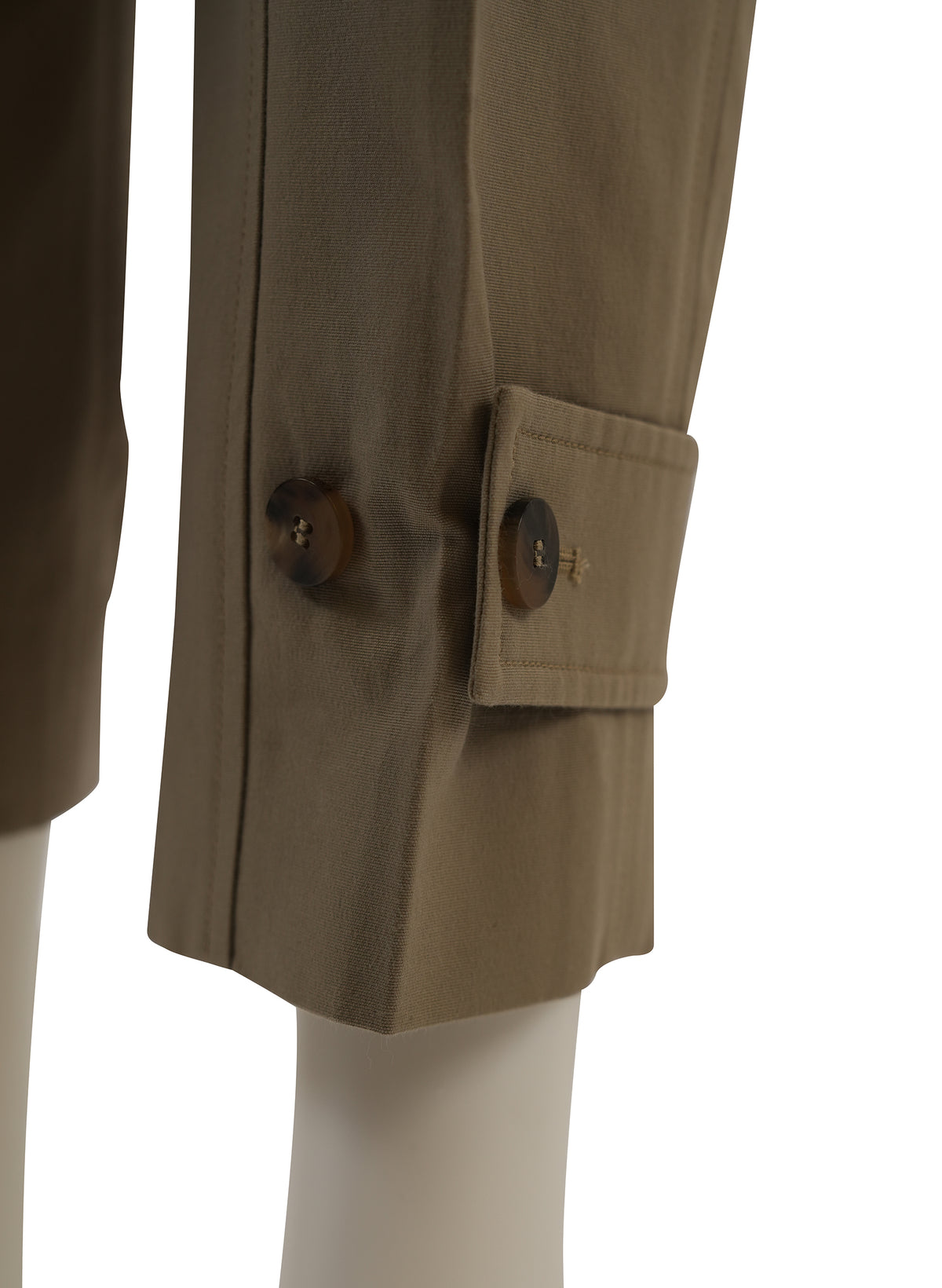 Pantalon cargo en toile kaki Chloé