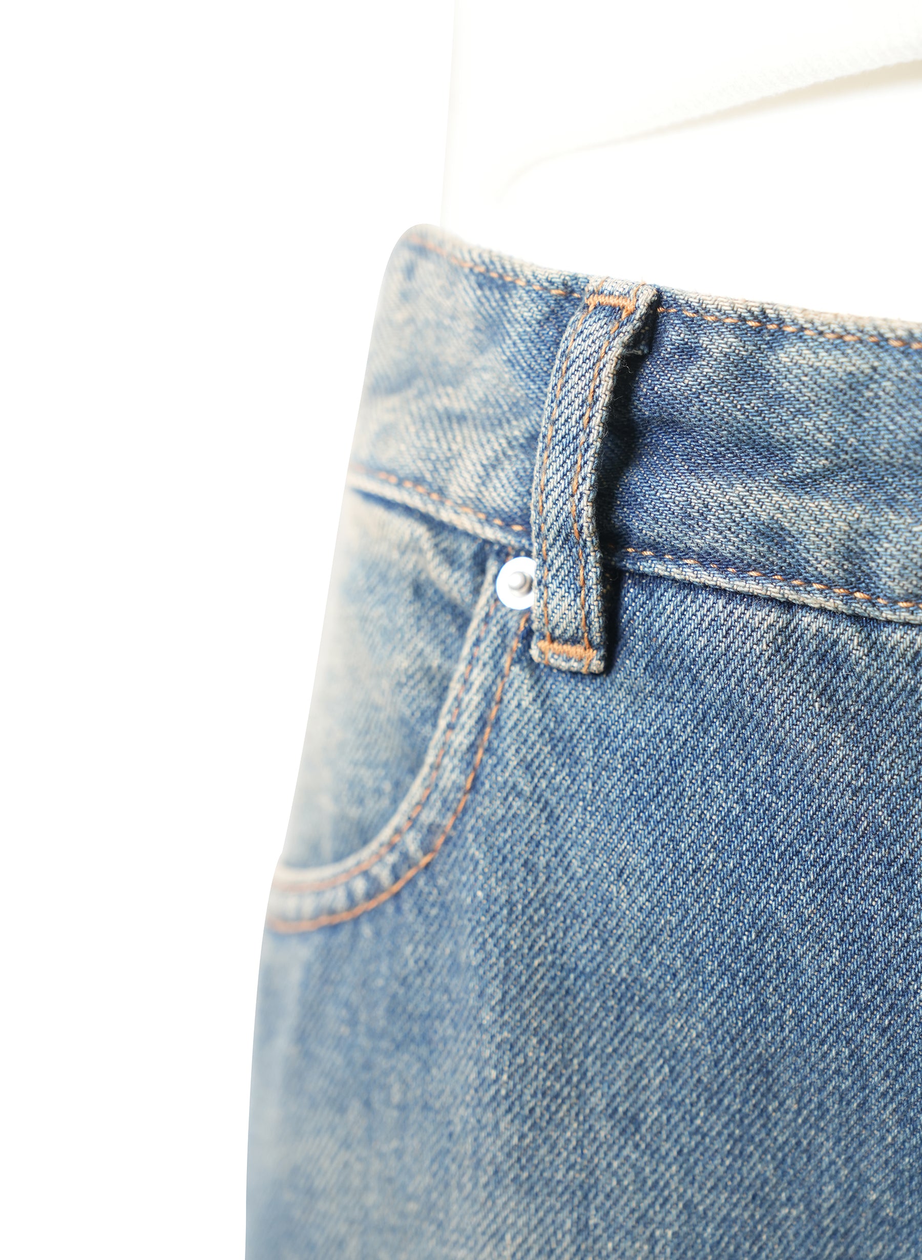 Jupe longue en denim Julicia d'Isabel Marant