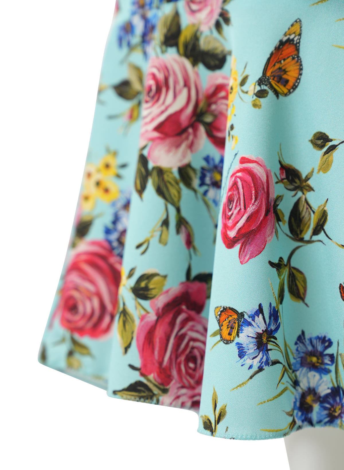 Jupe mi-longue en soie Dolce & Gabbana