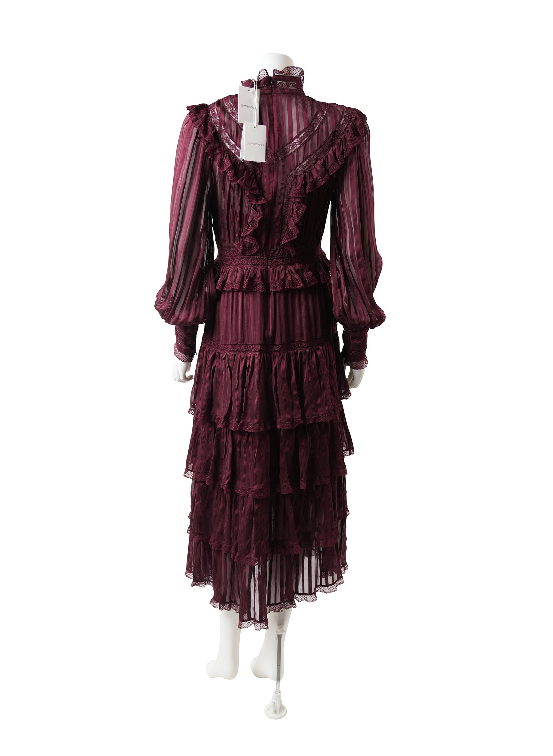 Robe midi en soie Zimmermann