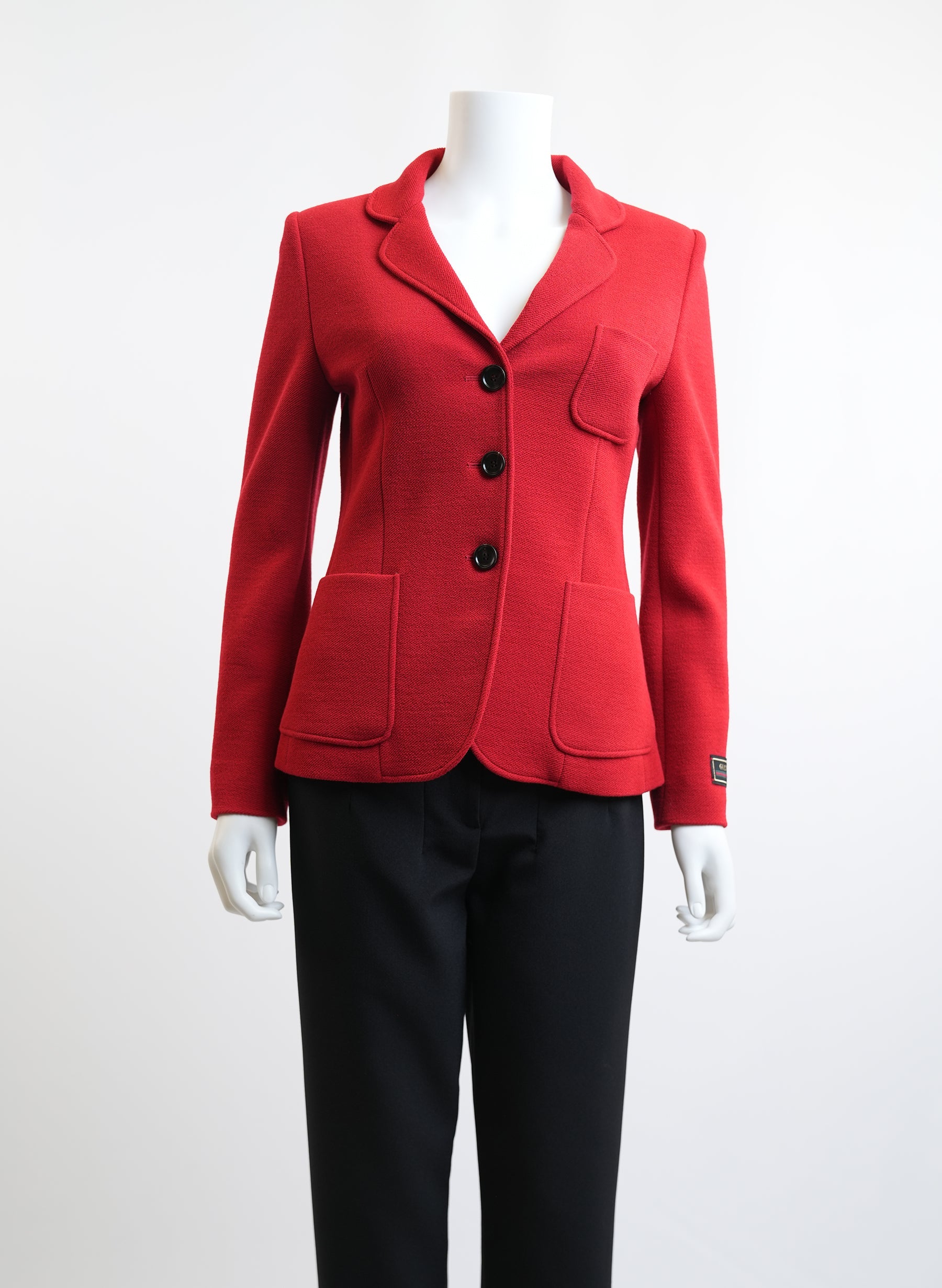 Blazer Gucci en laine rouge