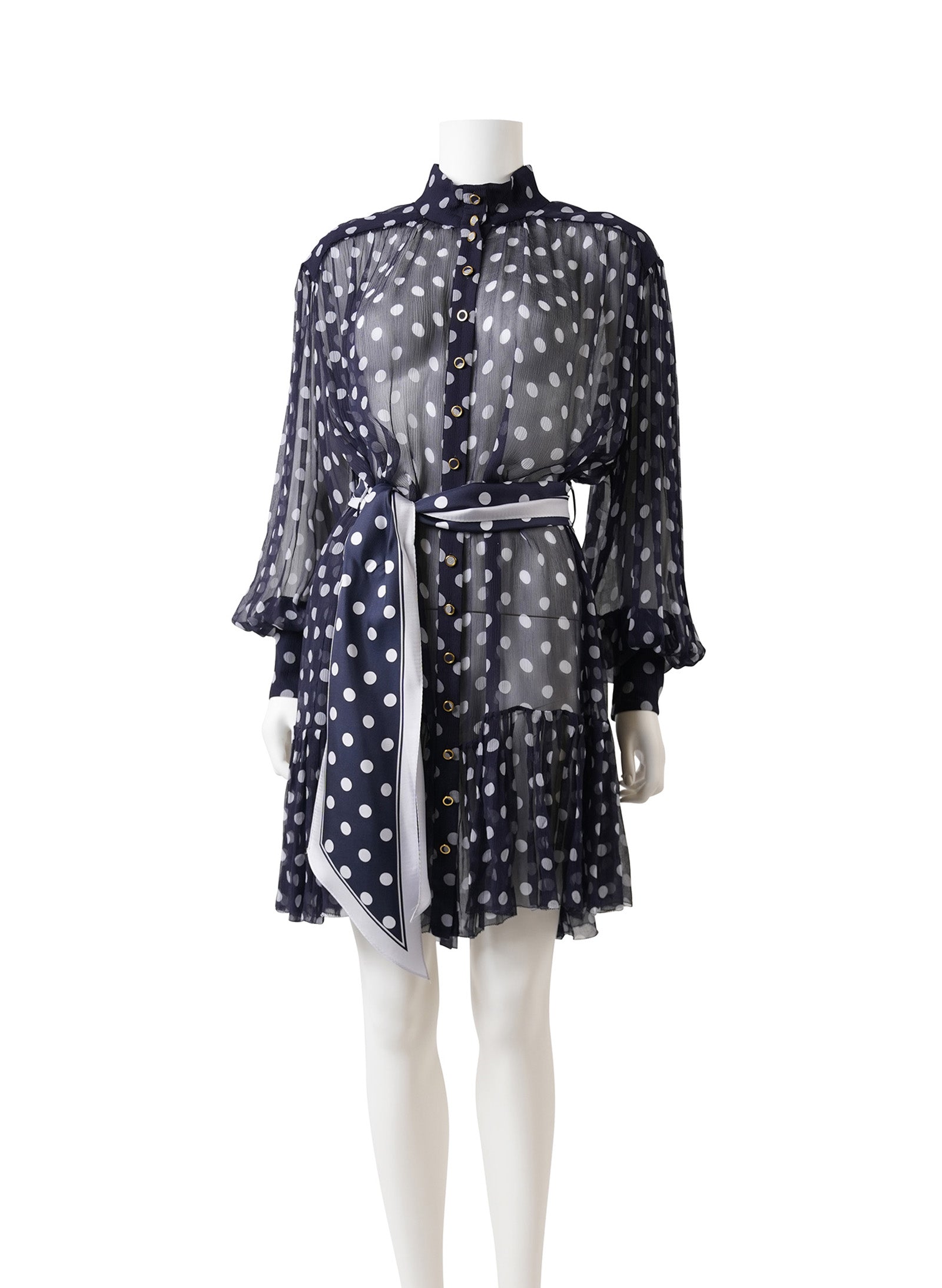 Robe en soie Zimmermann arrivant au genou