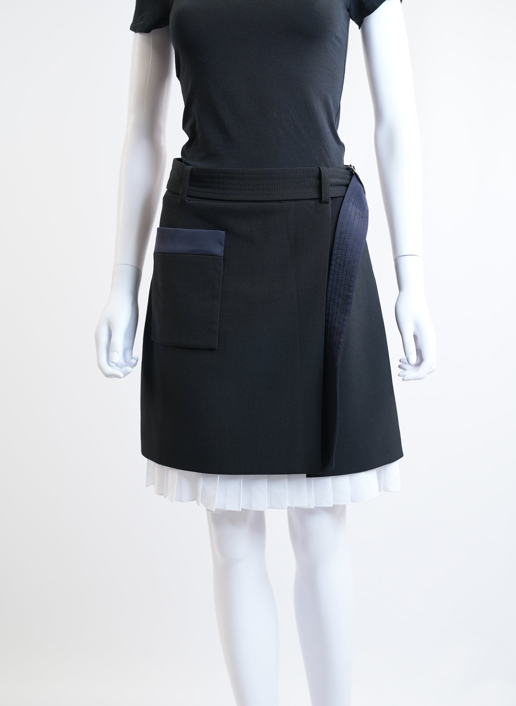 Jupe noire Victoria Beckham