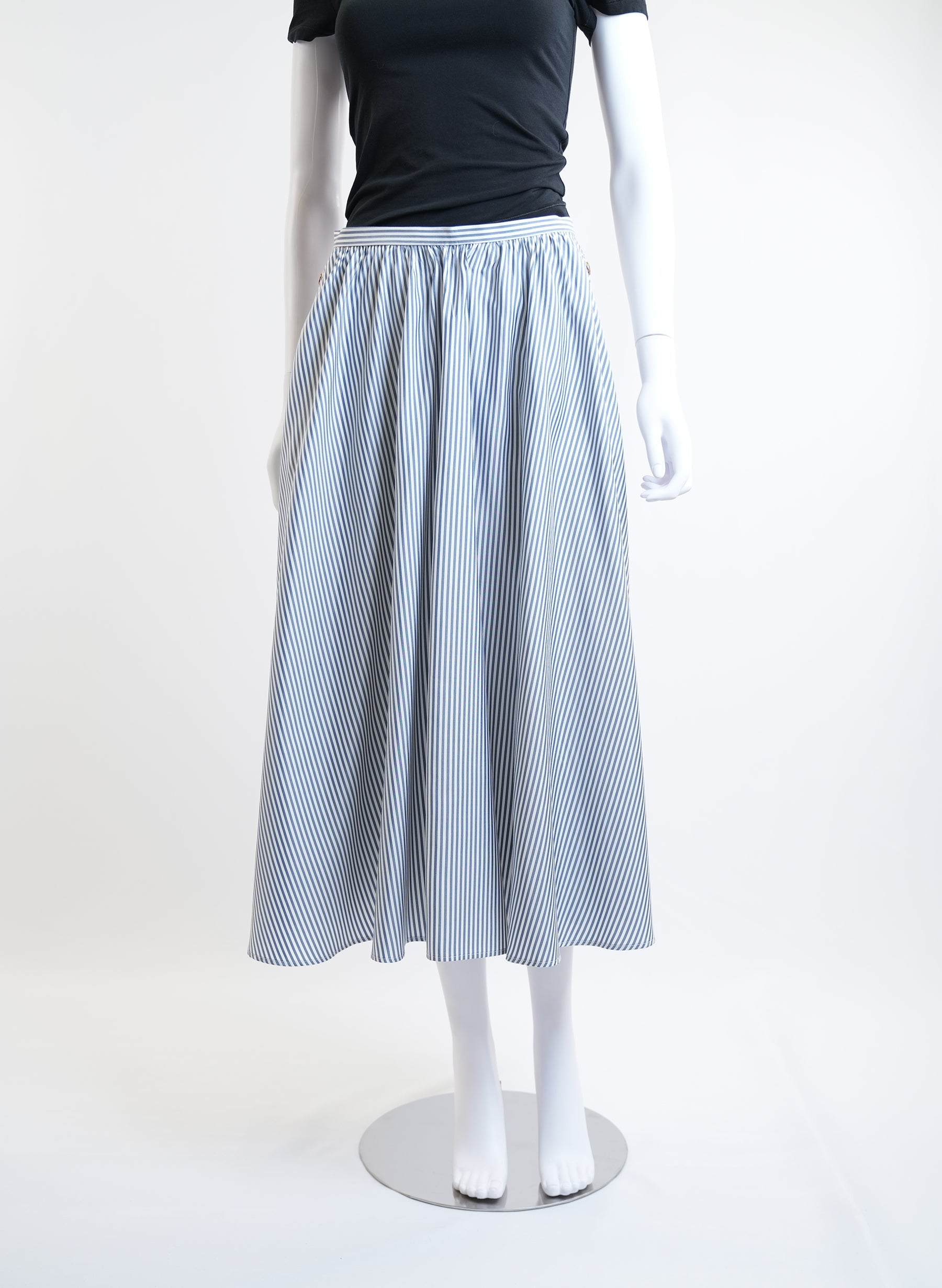 Jupe rayée Louis Vuitton