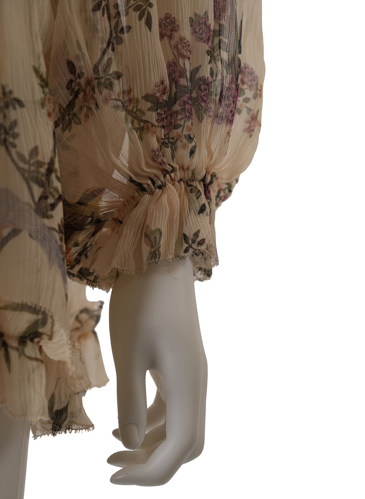 Blouse en soie à fleurs Zimmermann