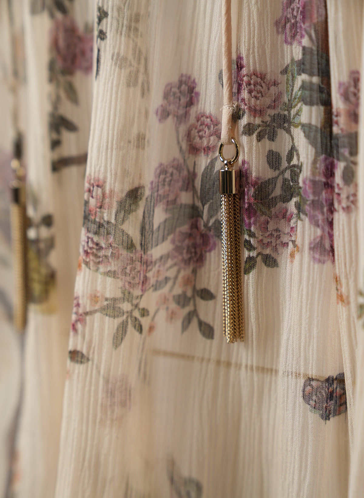 Blouse en soie à fleurs Zimmermann