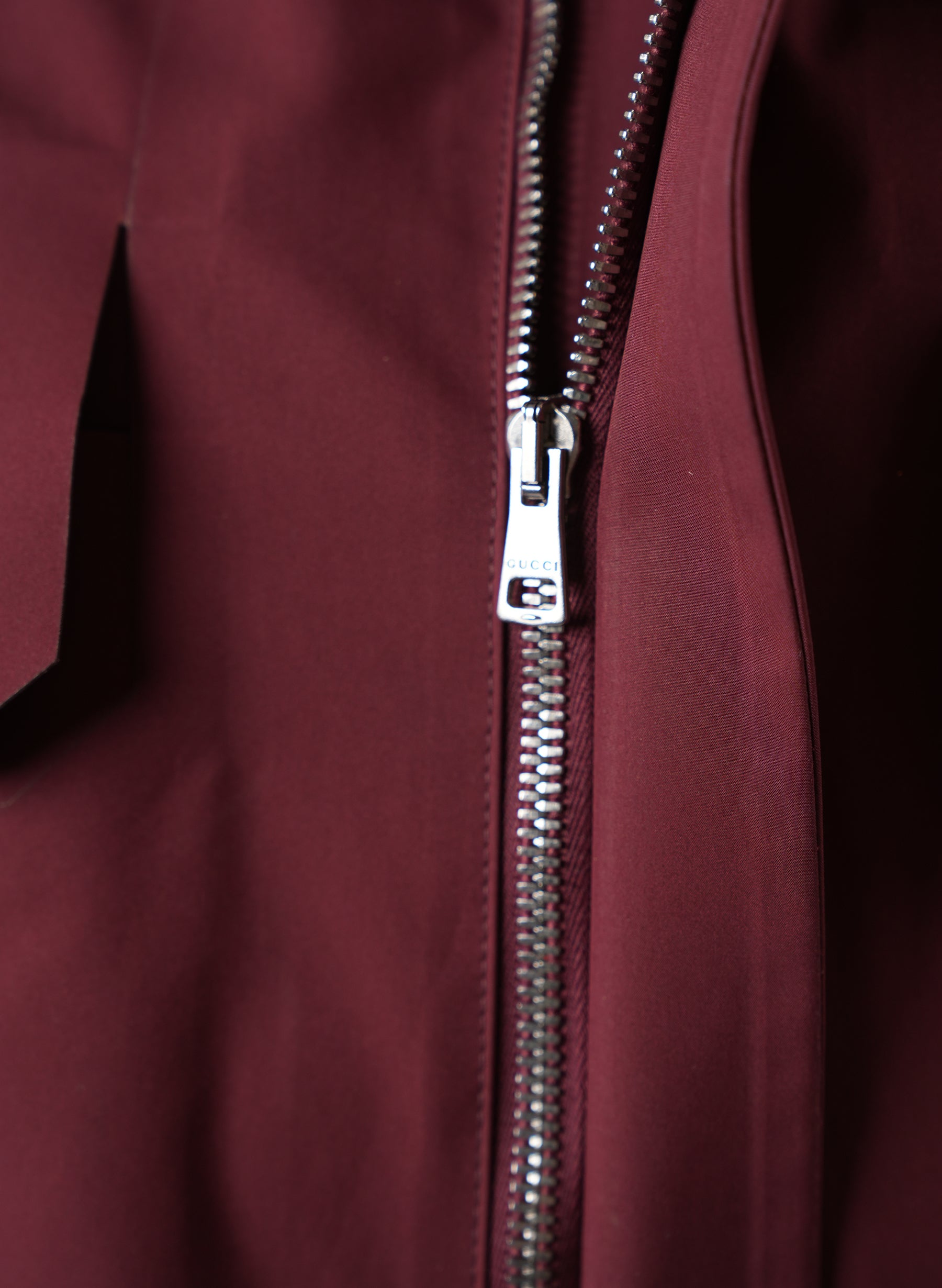 Imperméable Gucci bordeaux