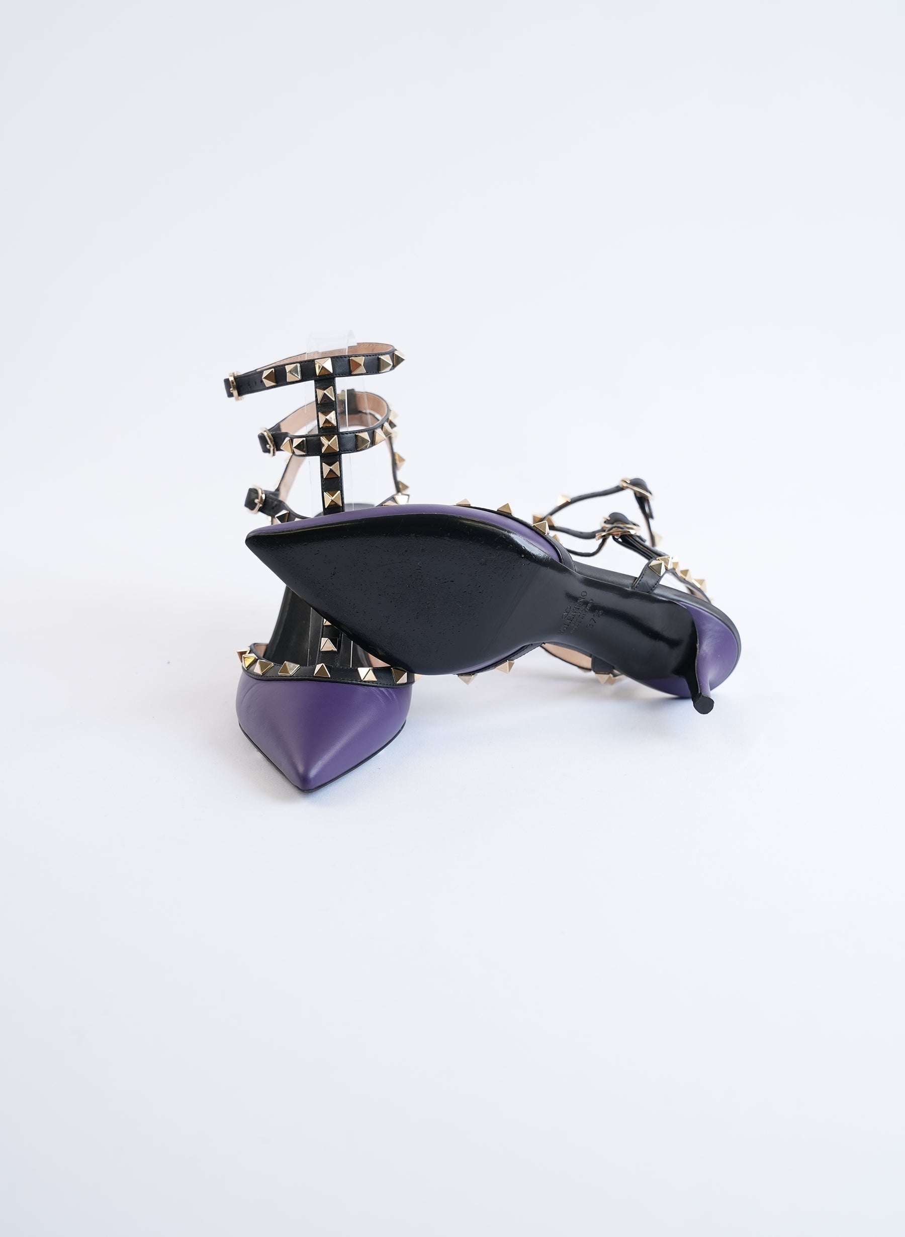 Escarpins à bride cheville Valentino Rockstud