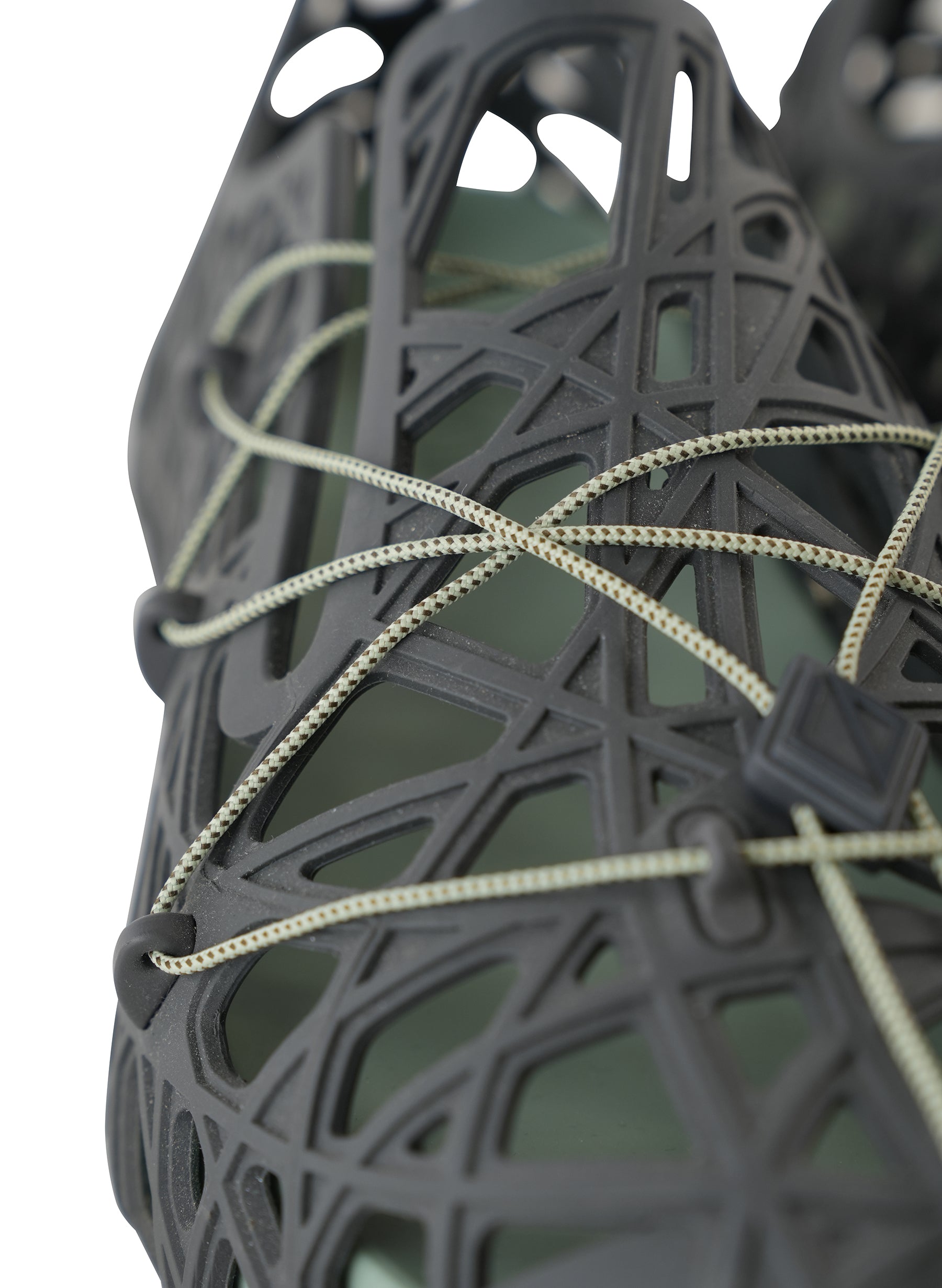 Sandales DIOR Warp, gris anthracite, caoutchouc Cosmo