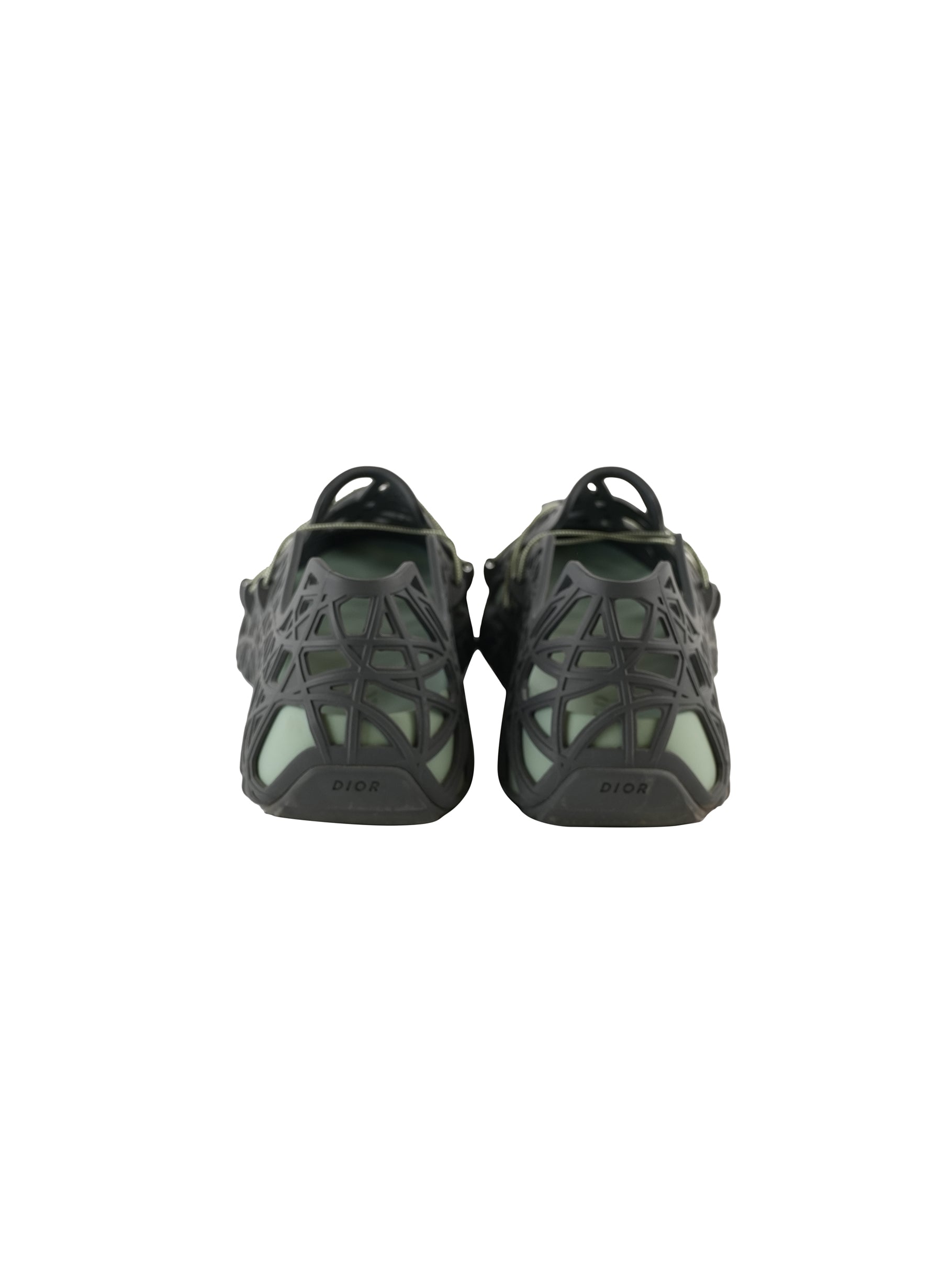 Sandales DIOR Warp, gris anthracite, caoutchouc Cosmo