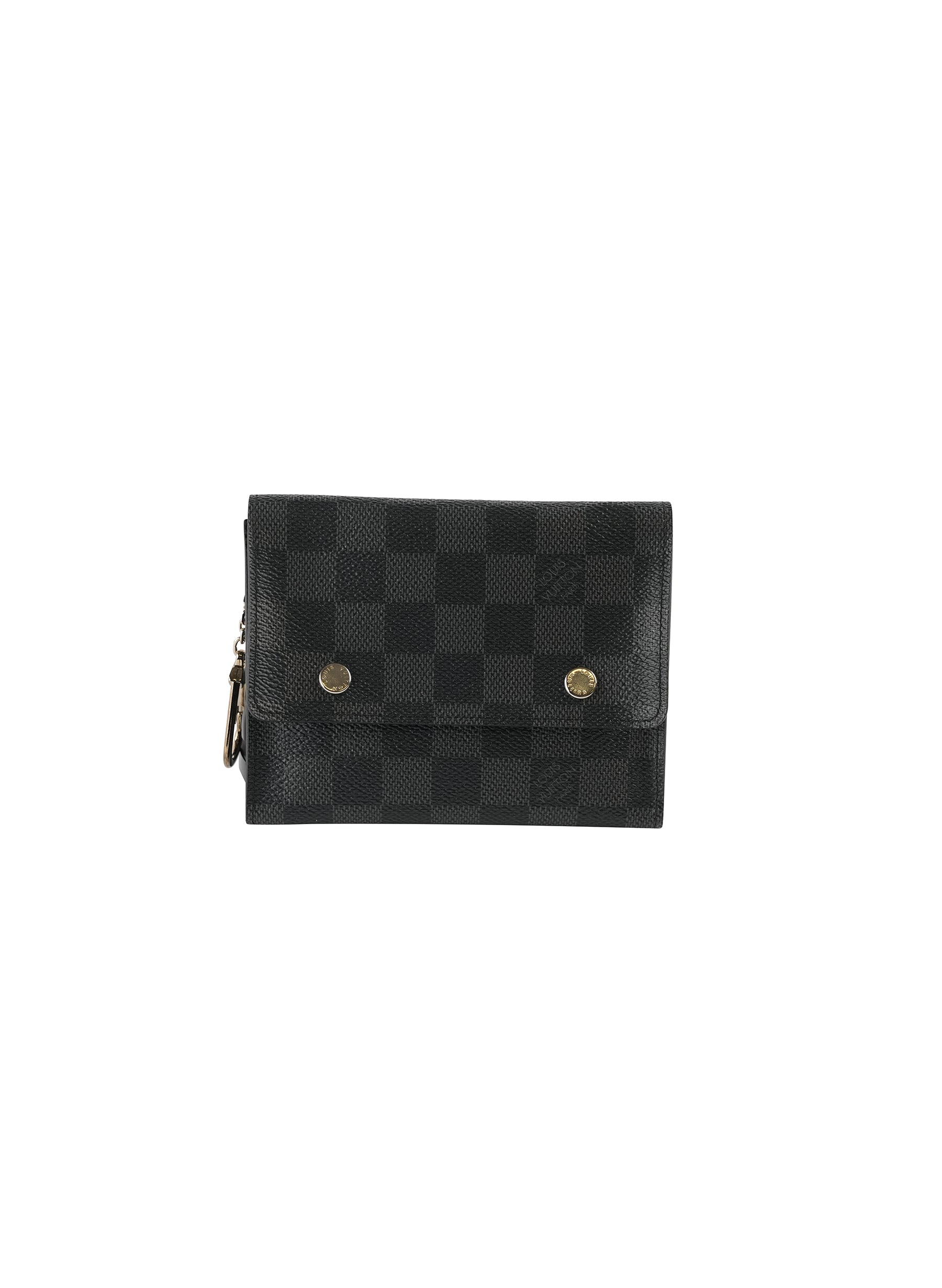 Portefeuille modulable compact Louis Vuitton Damier Graphite