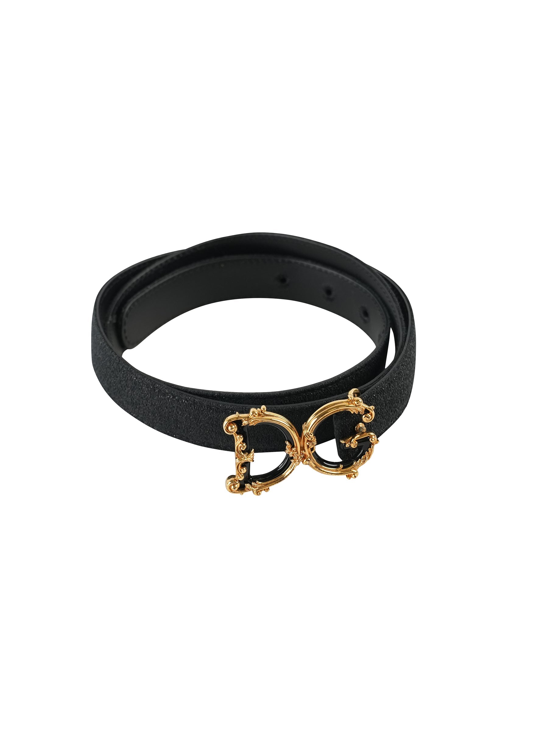 Ceinture en cuir baroque Dolce & Gabbana DG