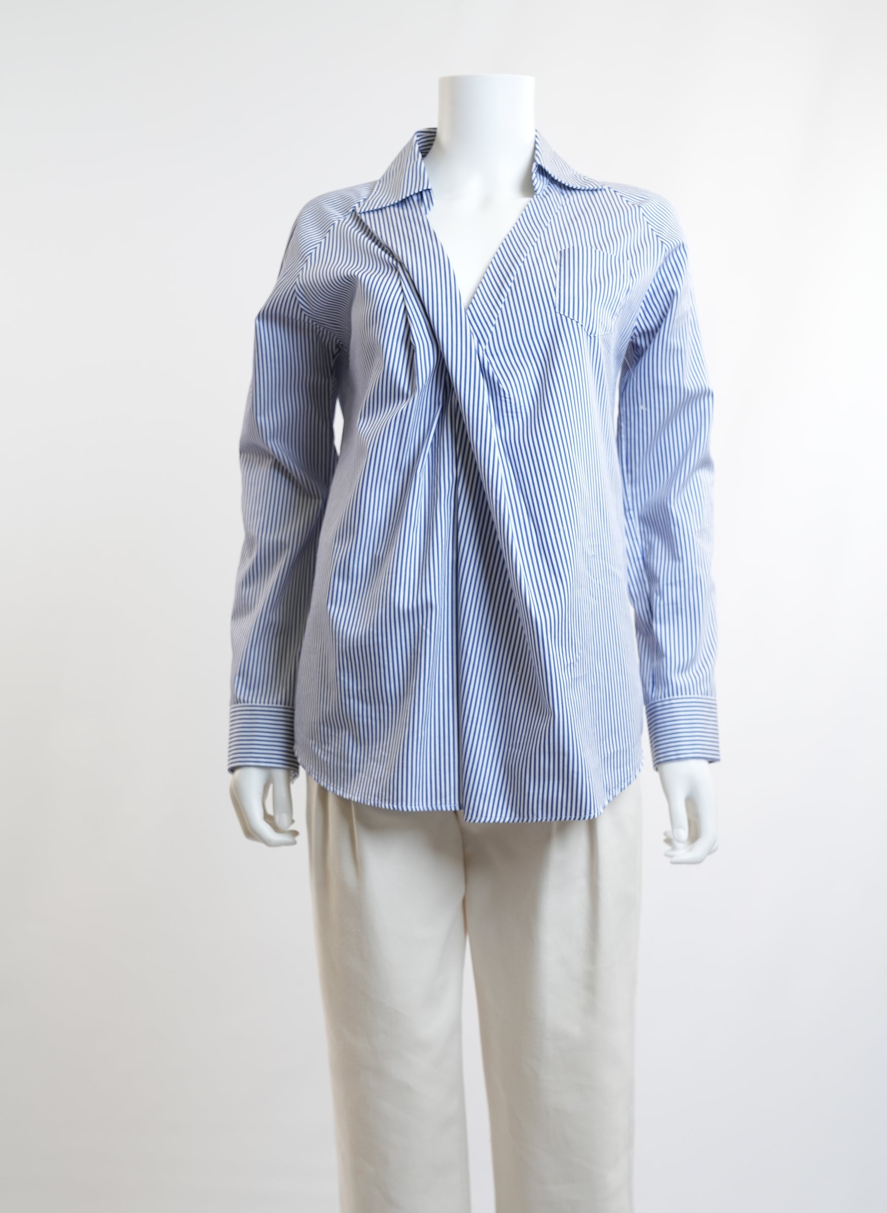 Chemise bleue à boutons Dsquared