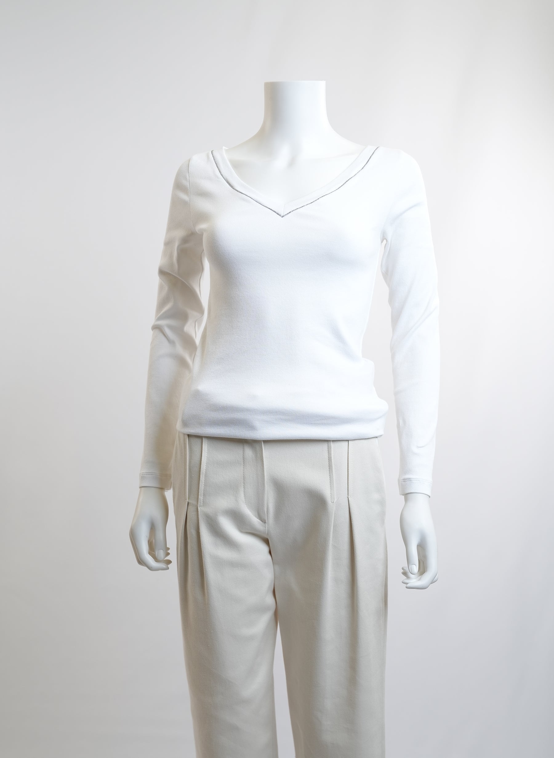 Brunello Cucinelli White Top