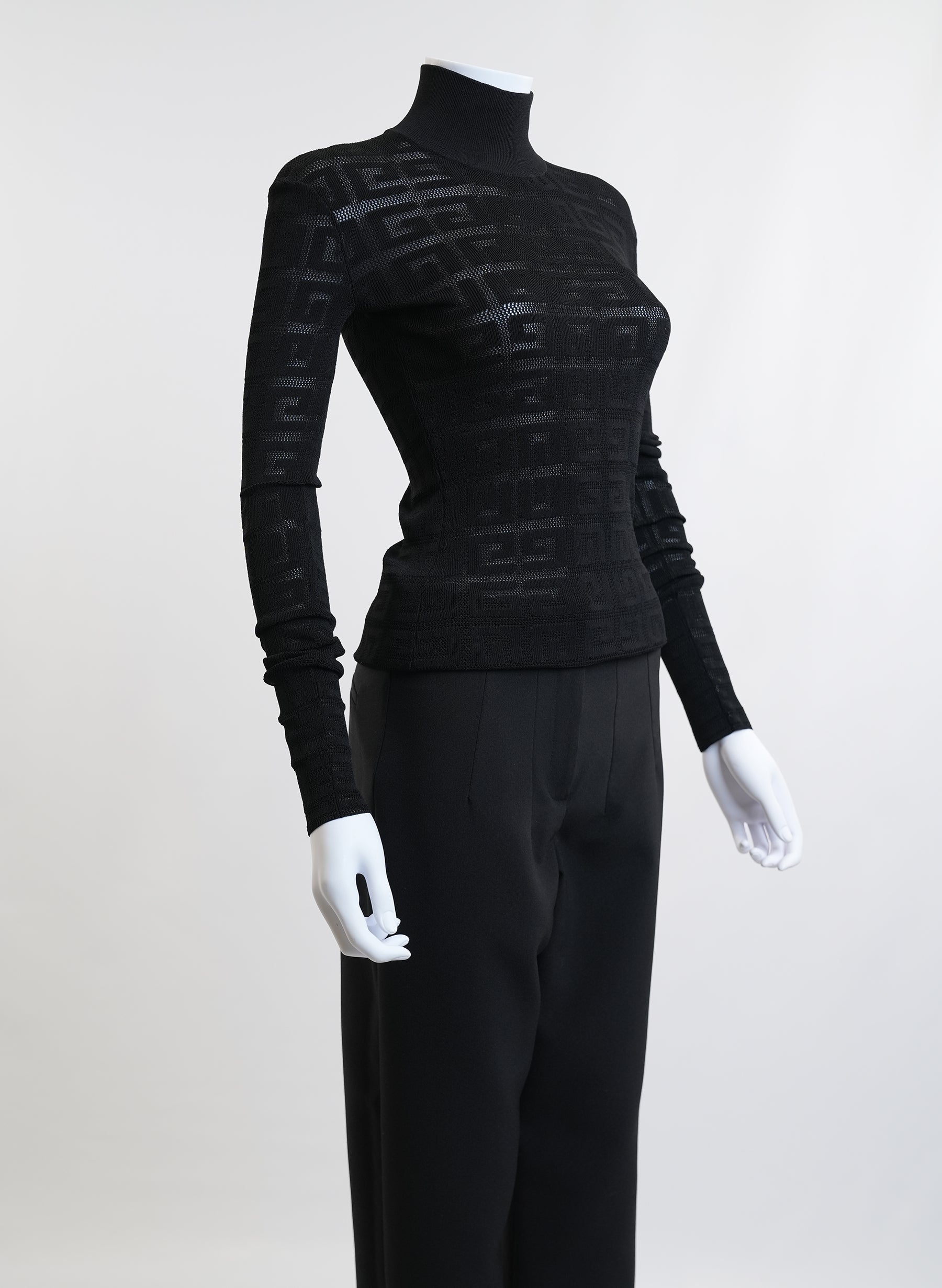 Haut Givenchy à imprimé monogramme