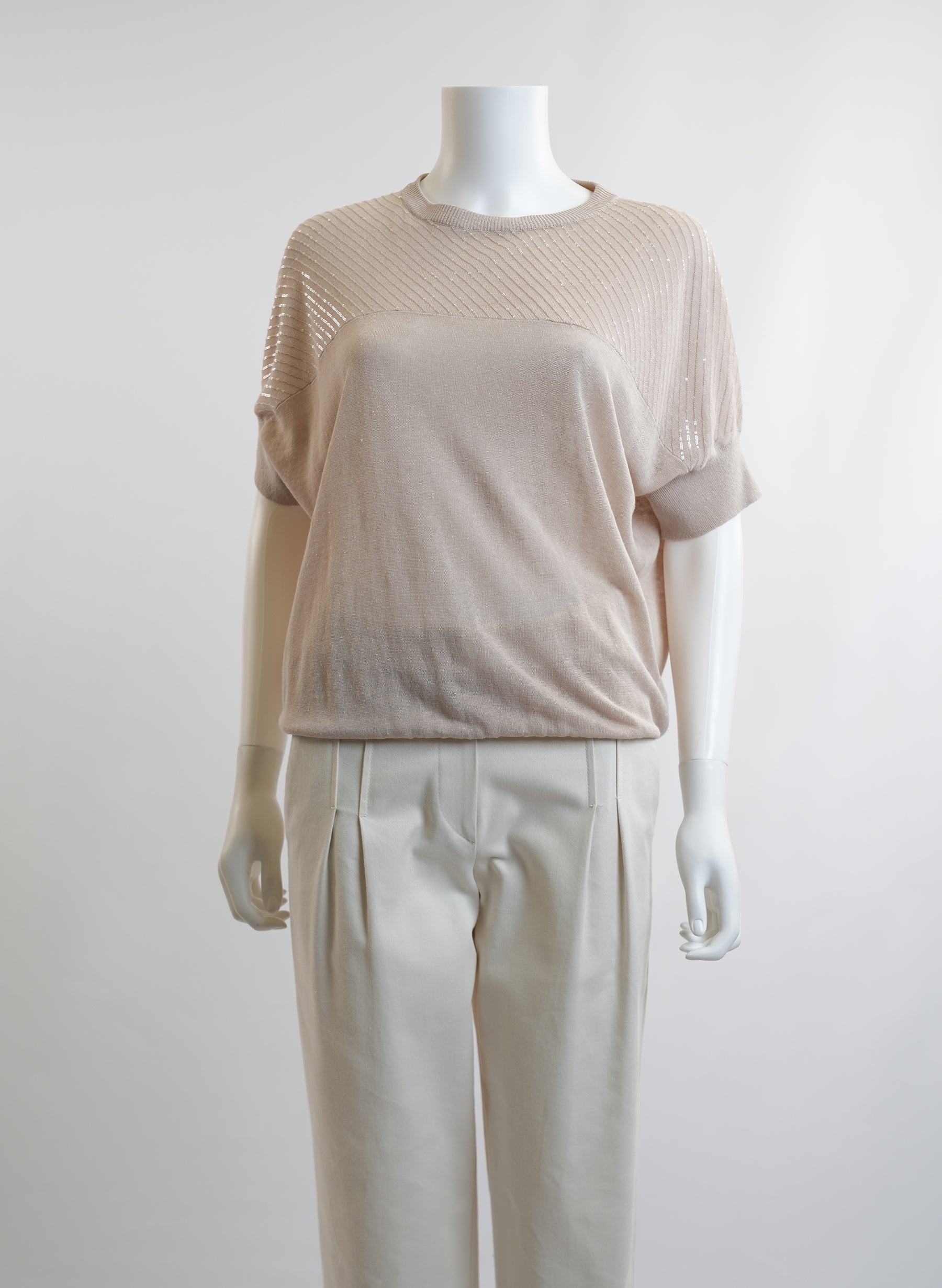 Brunello Cucinelli Haut pull beige