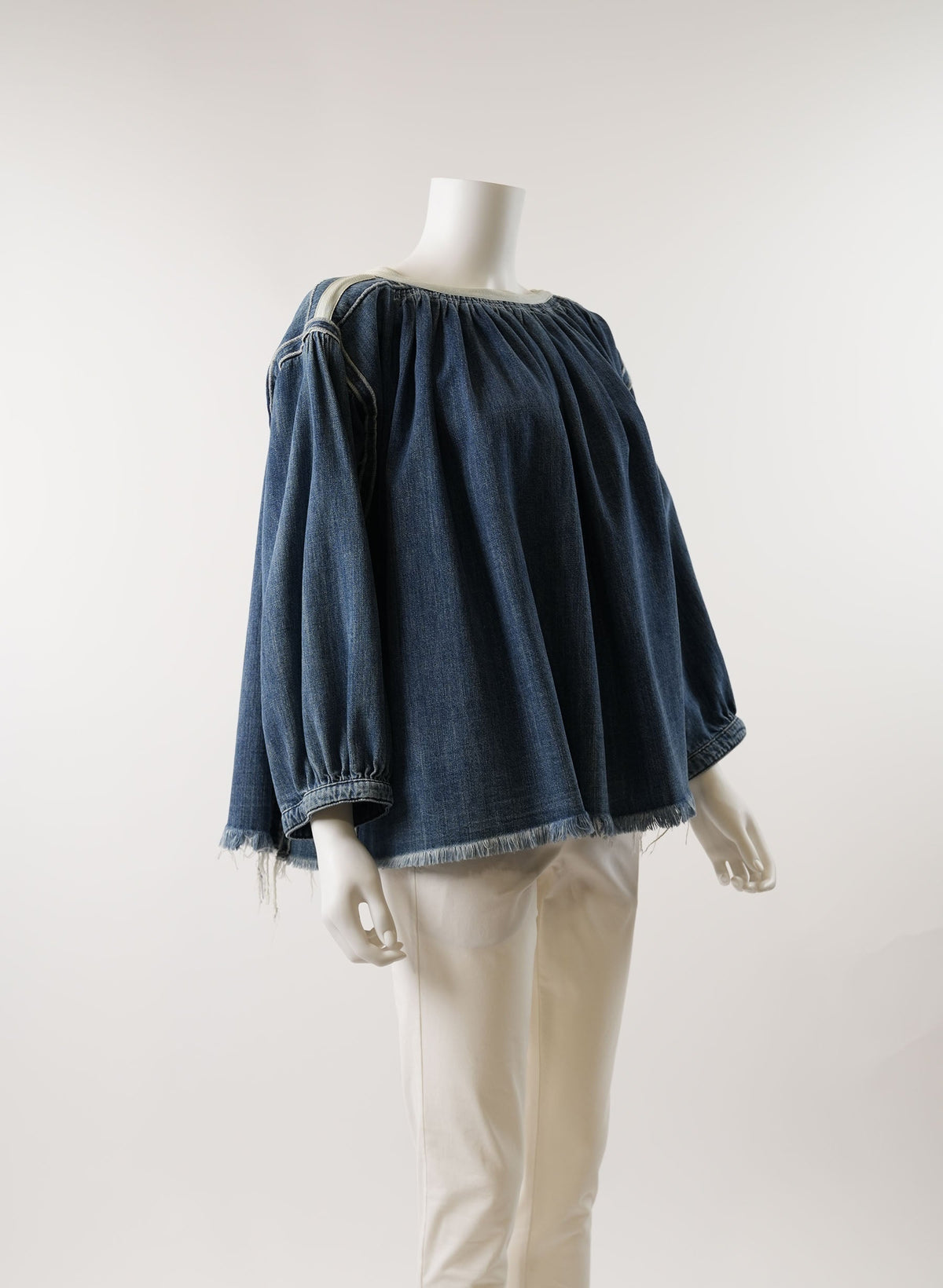 Chemisier en jean bleu Chloé 2016