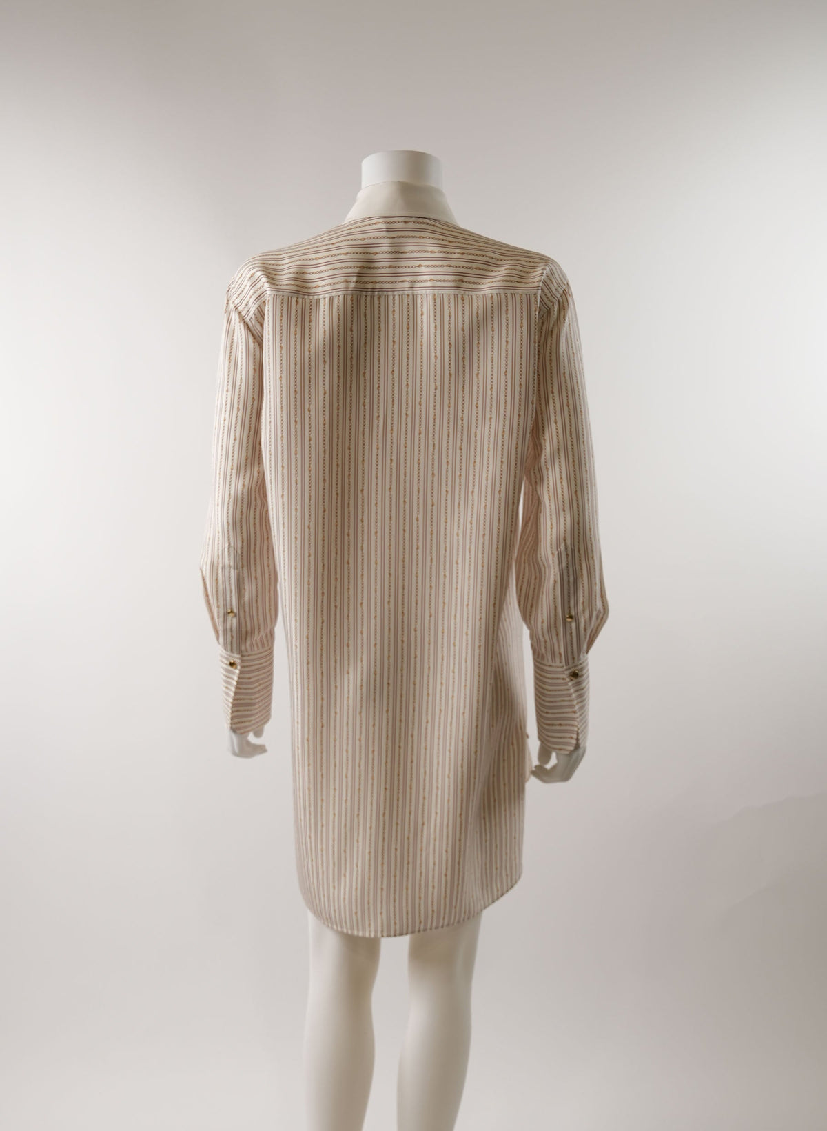 Chemise à rayures longues Chloé