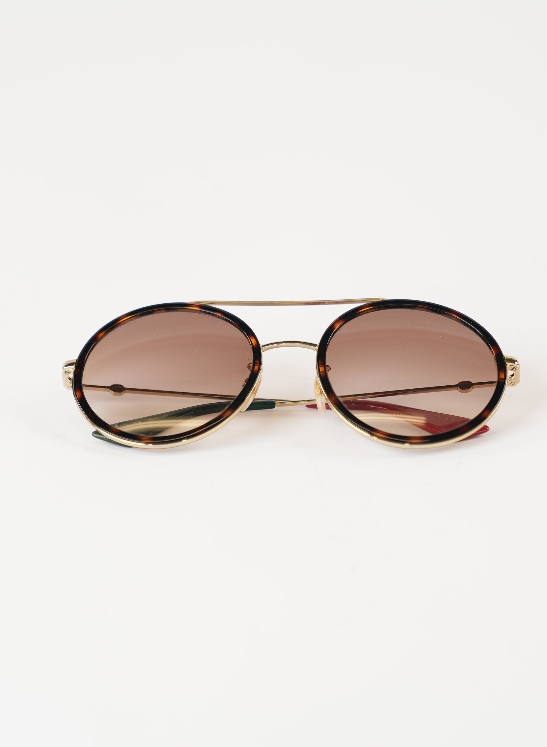Lunettes de soleil rondes à dégradé Gucci