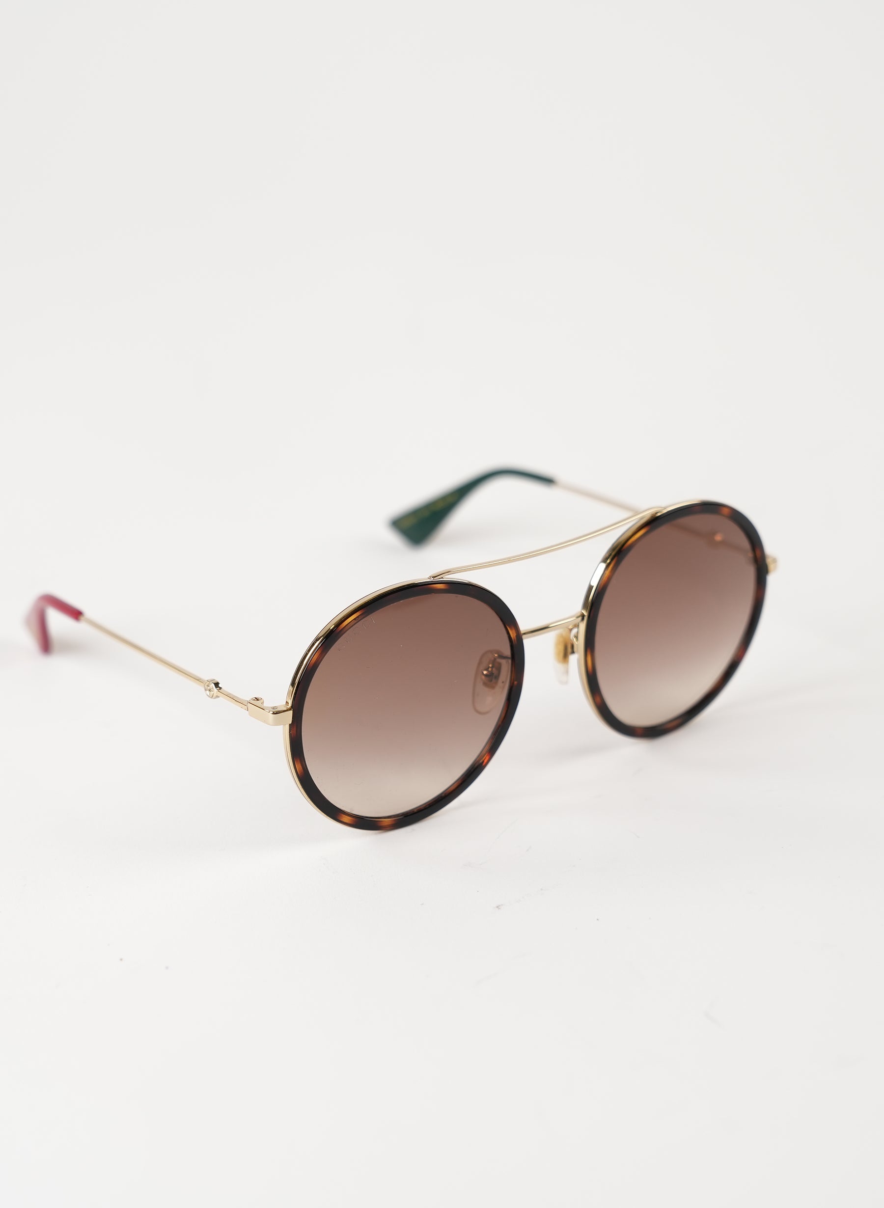 Lunettes de soleil rondes à dégradé Gucci