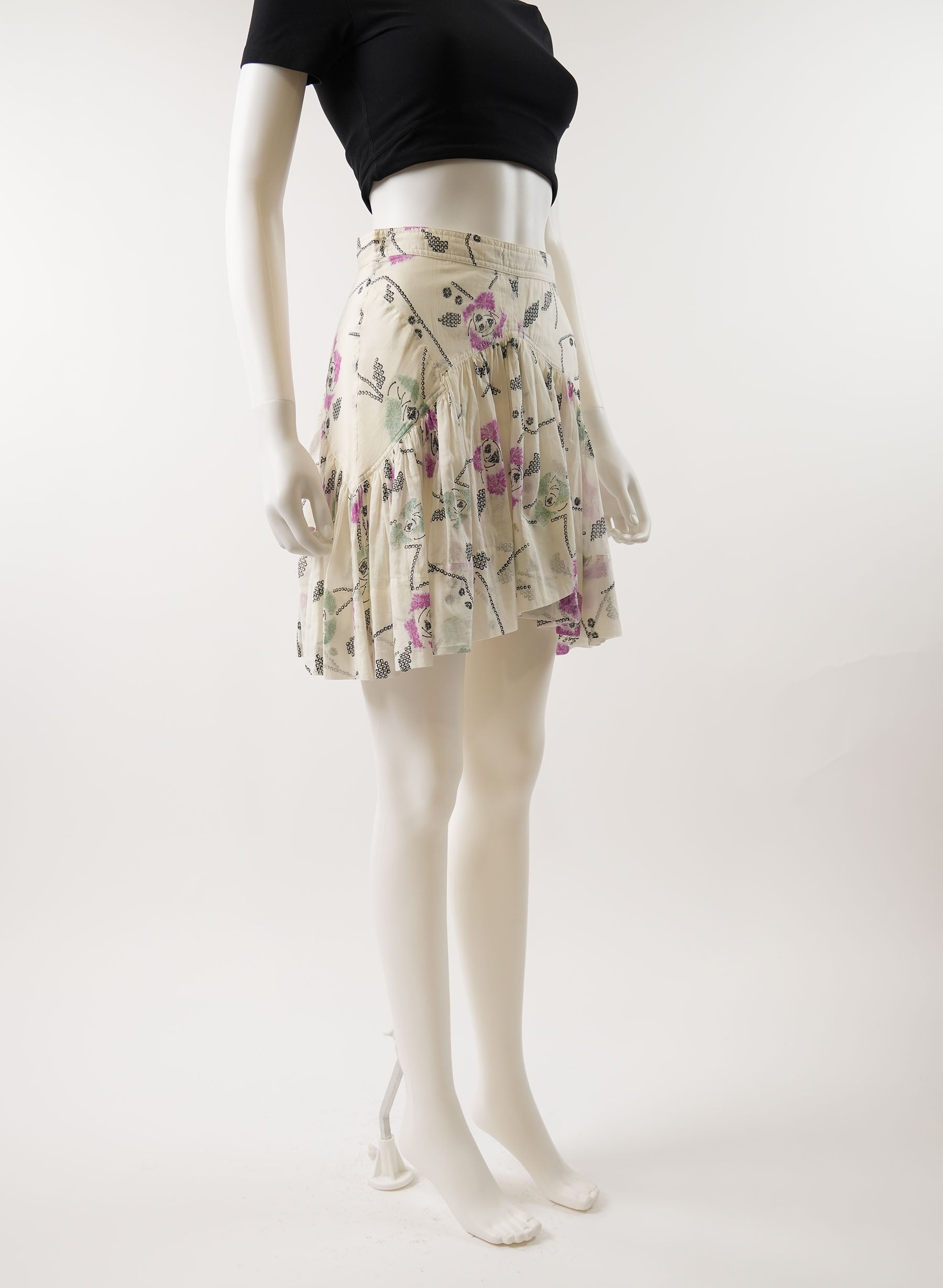 Jupe courte en coton Isabel Marant Étoile Sureena