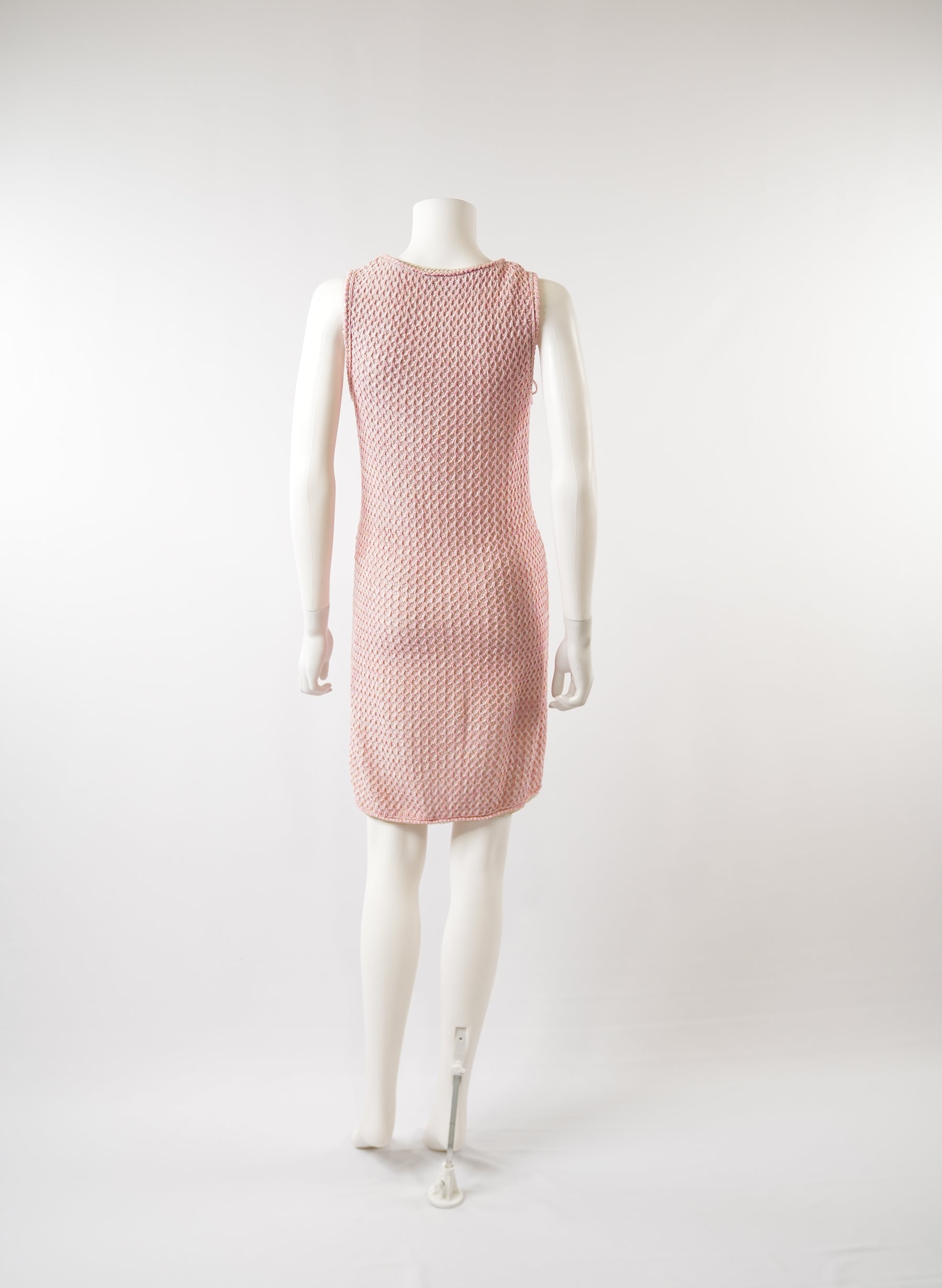 Robe courte en soie Chanel