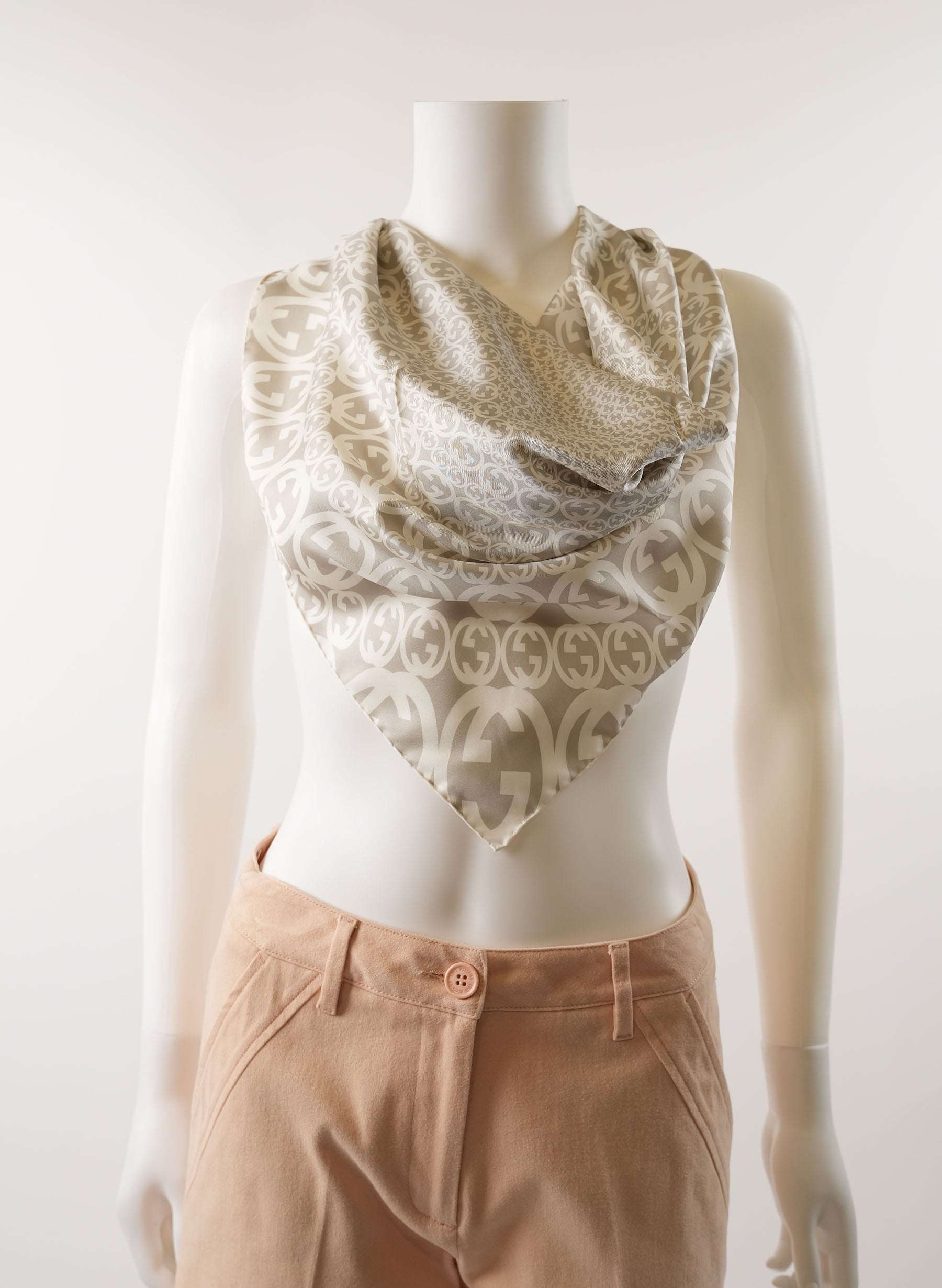 Écharpe Gucci à imprimé G entrelacé