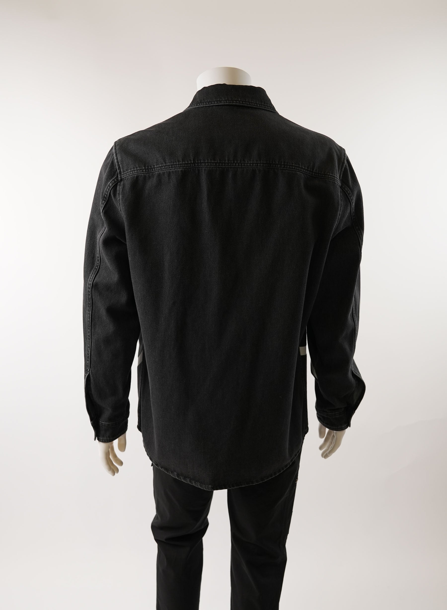 Veste chemise en jean Valentino à grand logo V