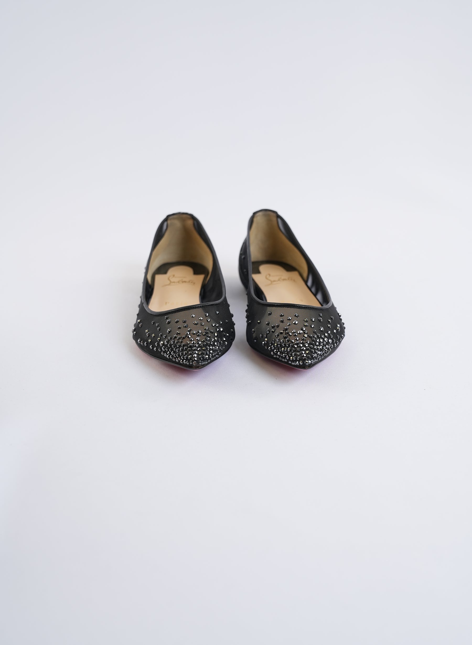 Christian Louboutin Black Ballet Flats
