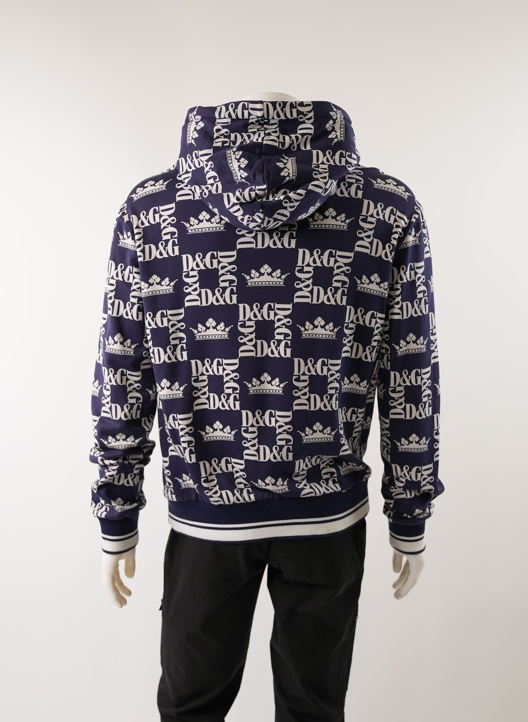 Sweat à capuche Dolce & Gabbana avec logo couronne