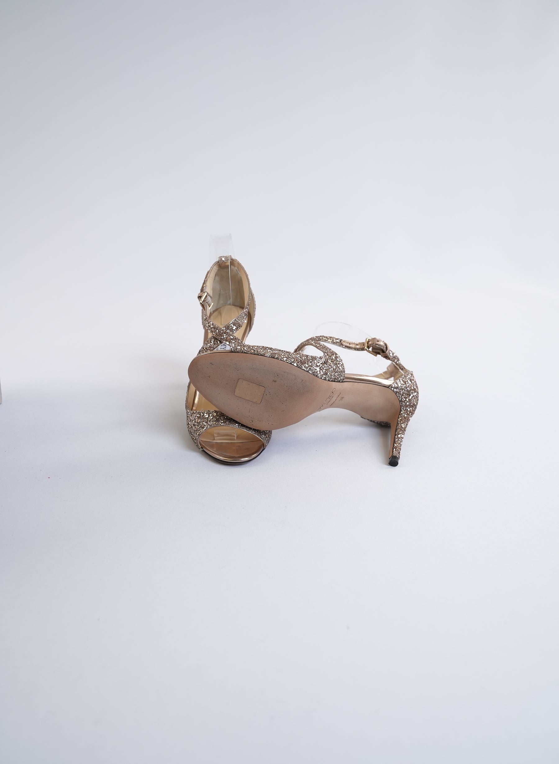 Escarpins roses ballerines Jimmy Choo Emily 85