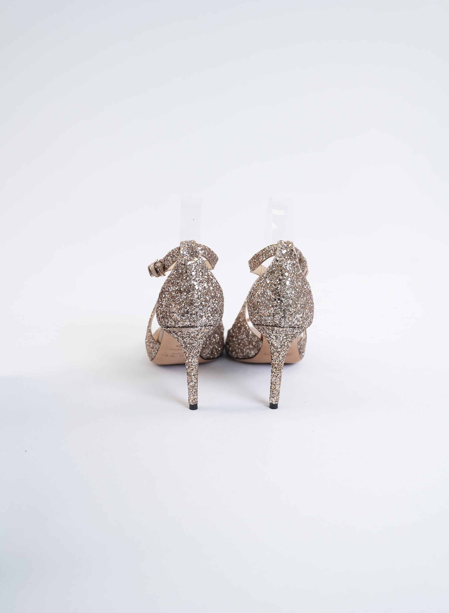 Escarpins roses ballerines Jimmy Choo Emily 85