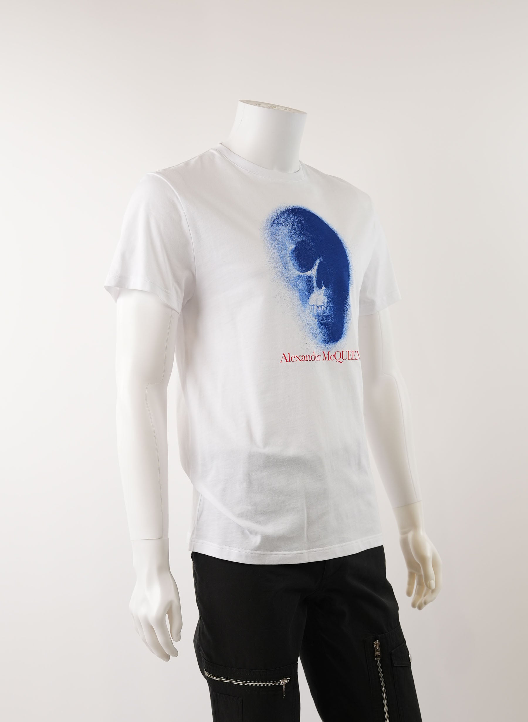 T-shirt Alexander McQueen à imprimé tête de mort