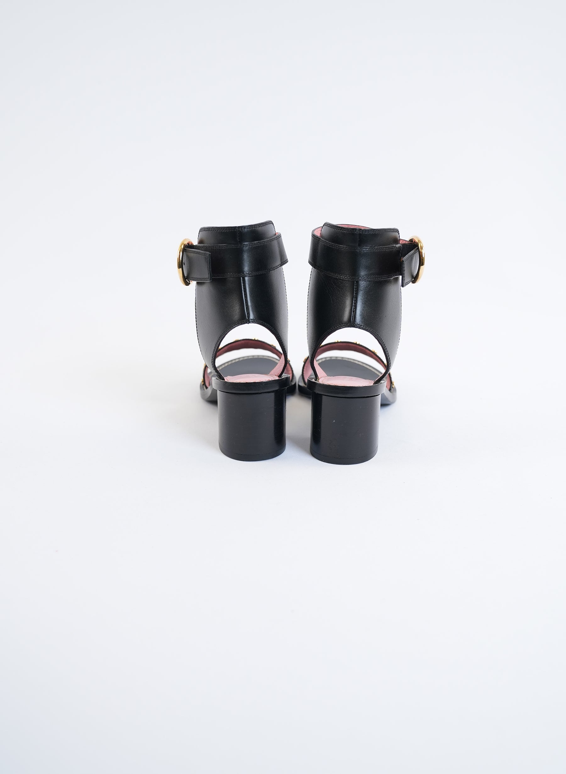 Sandale passager Louis Vuitton en cuir de veau monogrammé