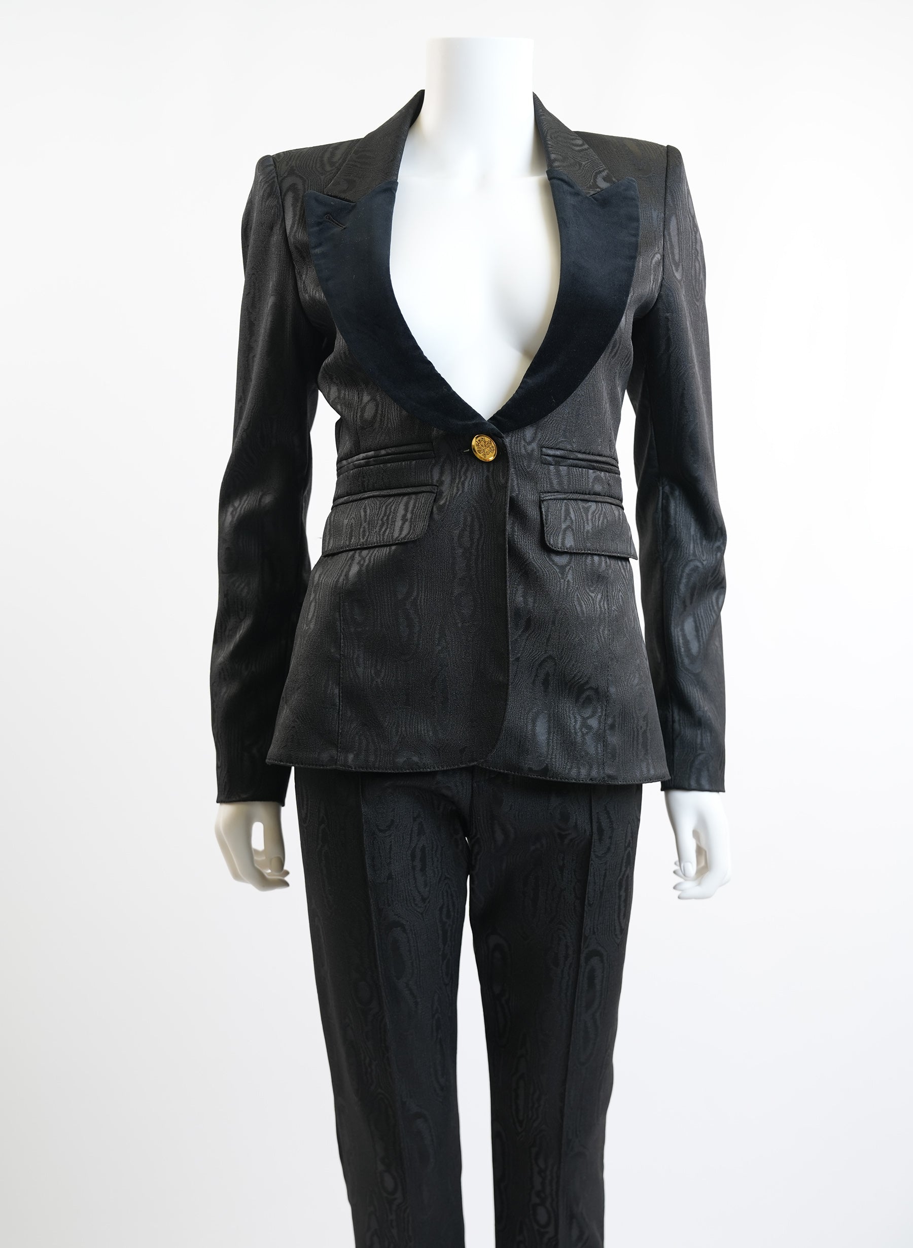 Ensemble 2 pièces Smythe à imprimé floral jacquard