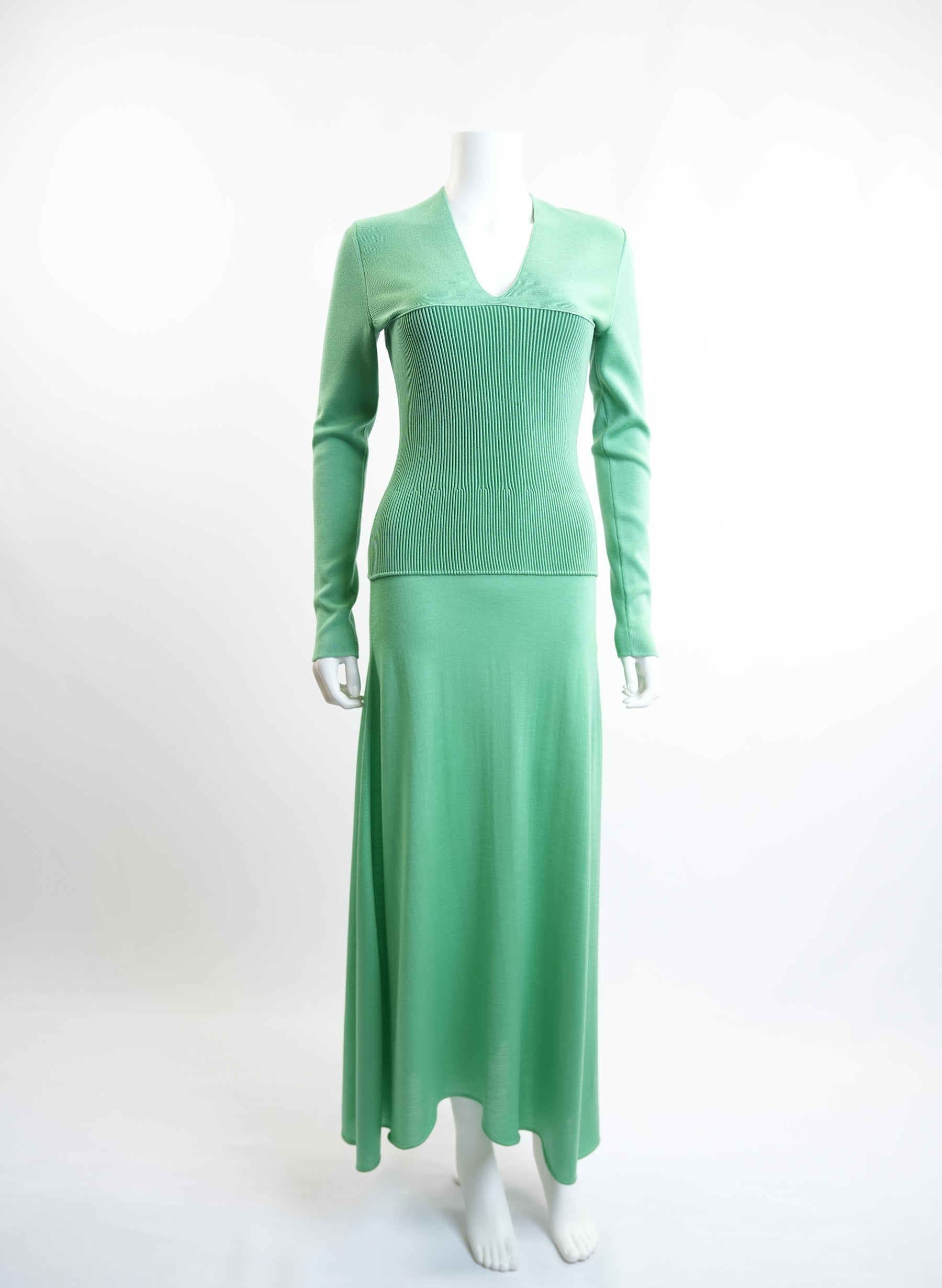 Armani Green Sweater Dress