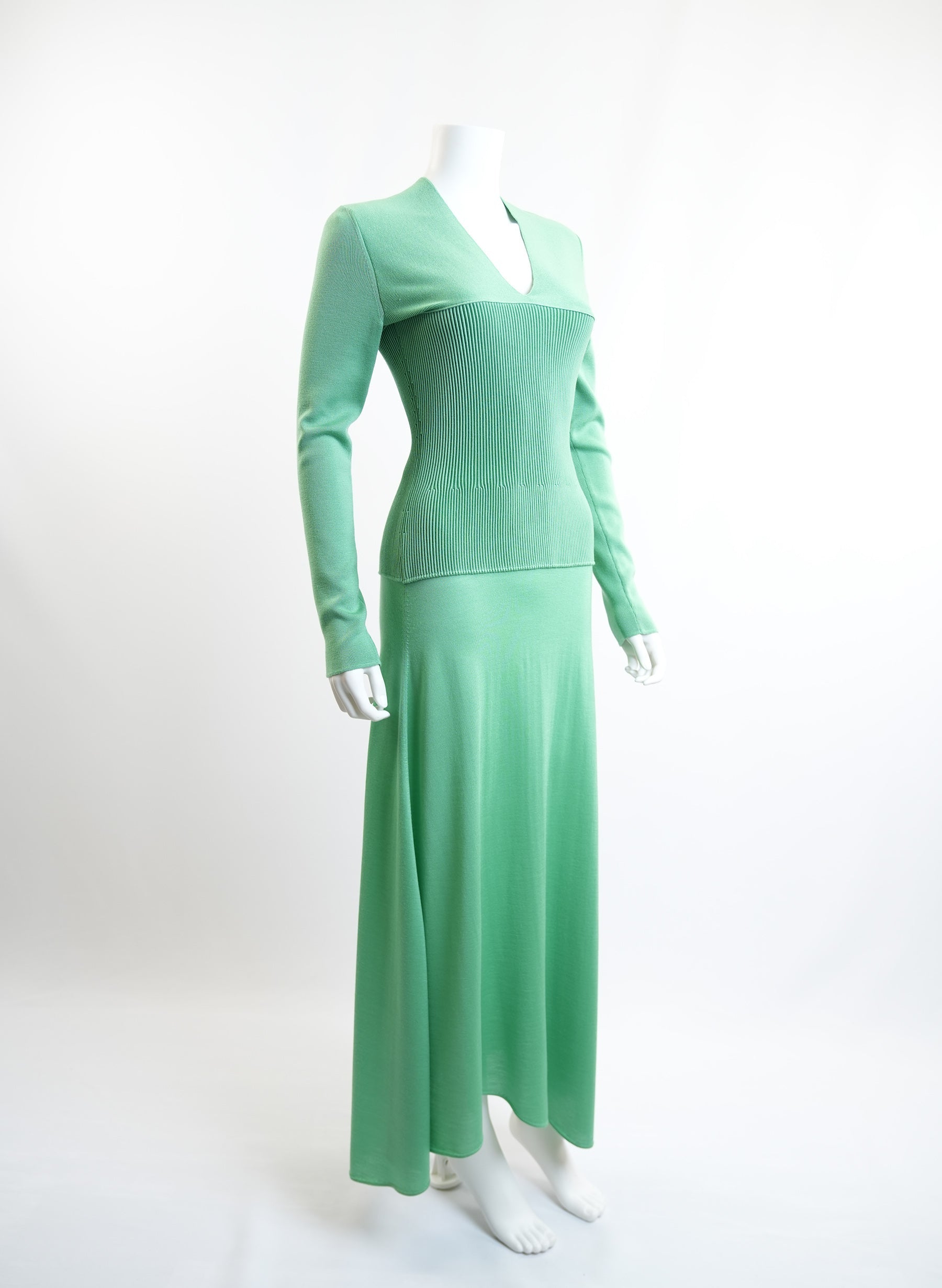 Armani Green Sweater Dress