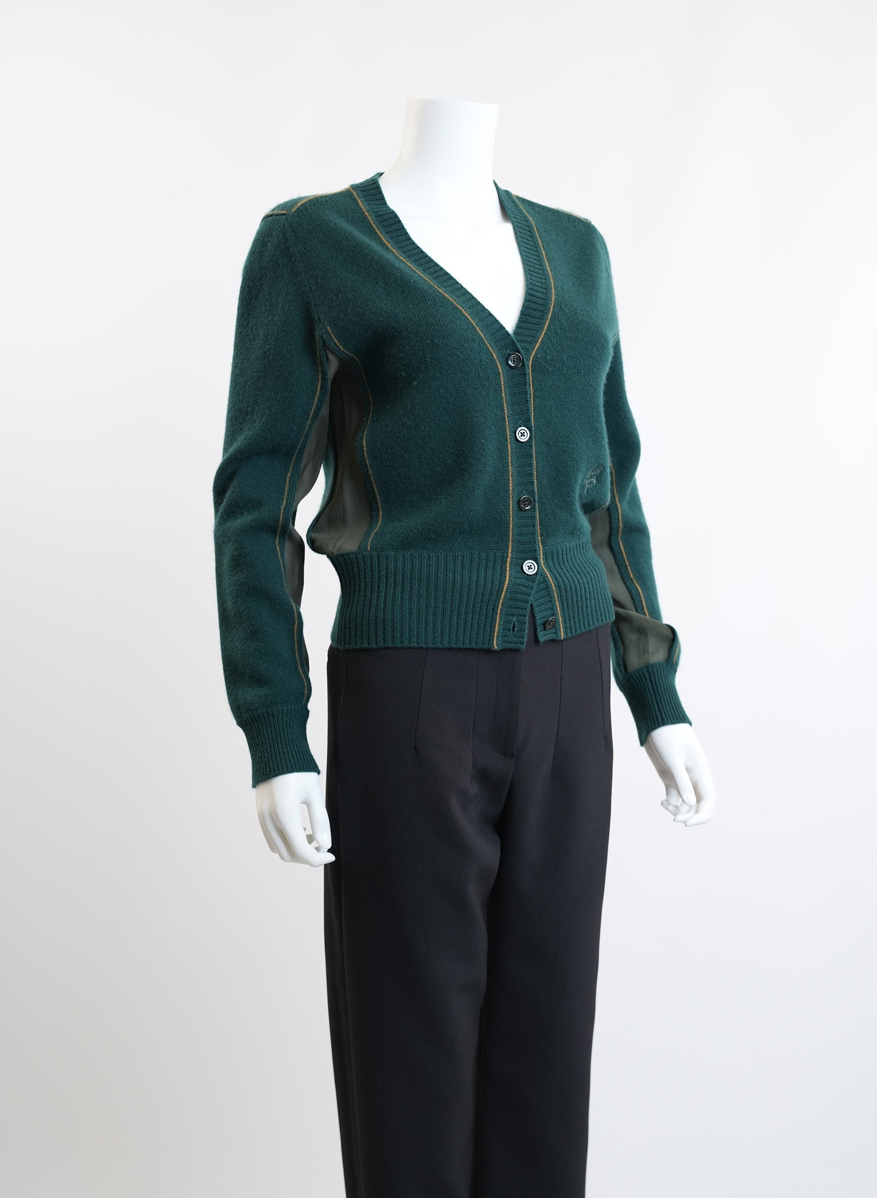 Chloe Green Button Down Cardigan